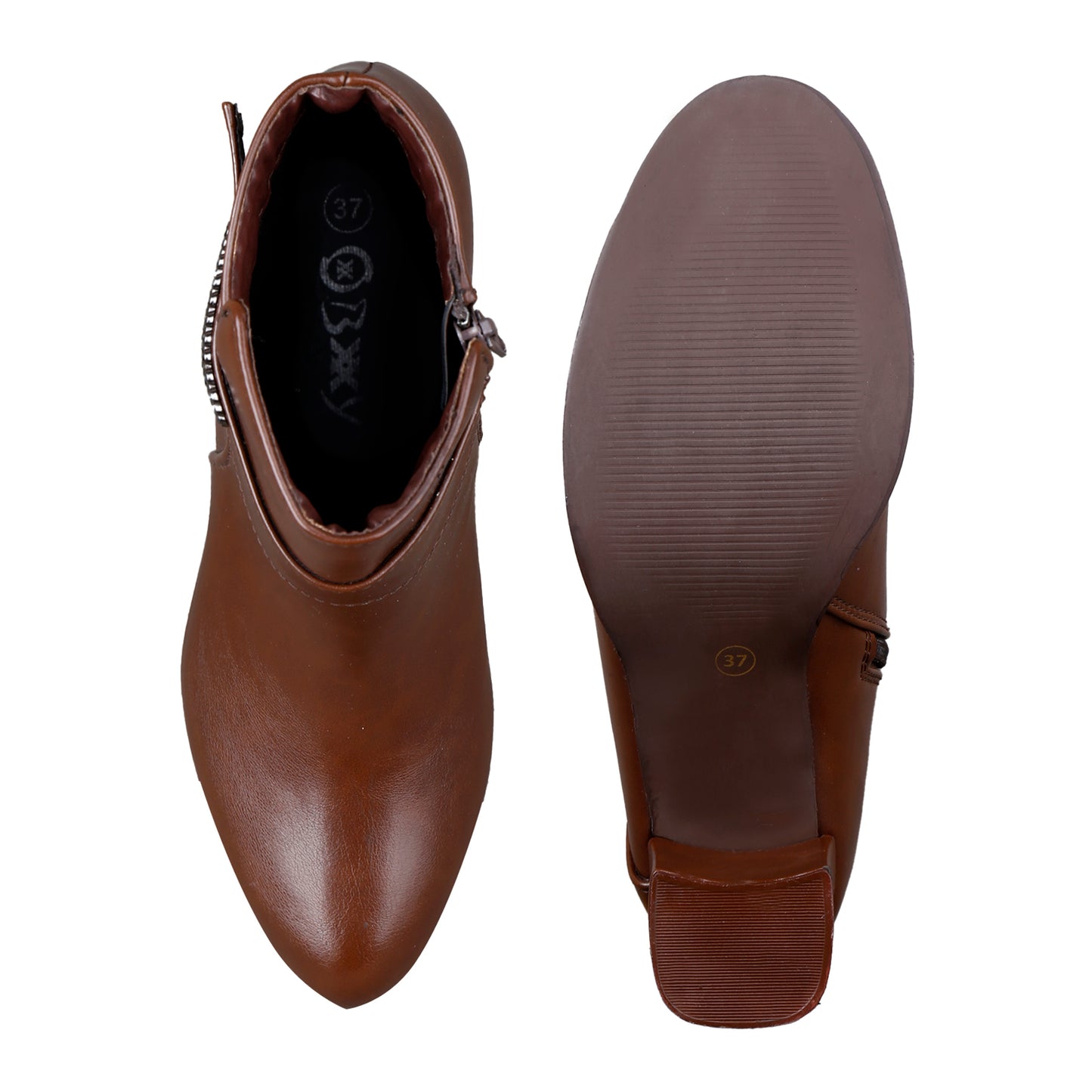 Women Heel Buckle Boots