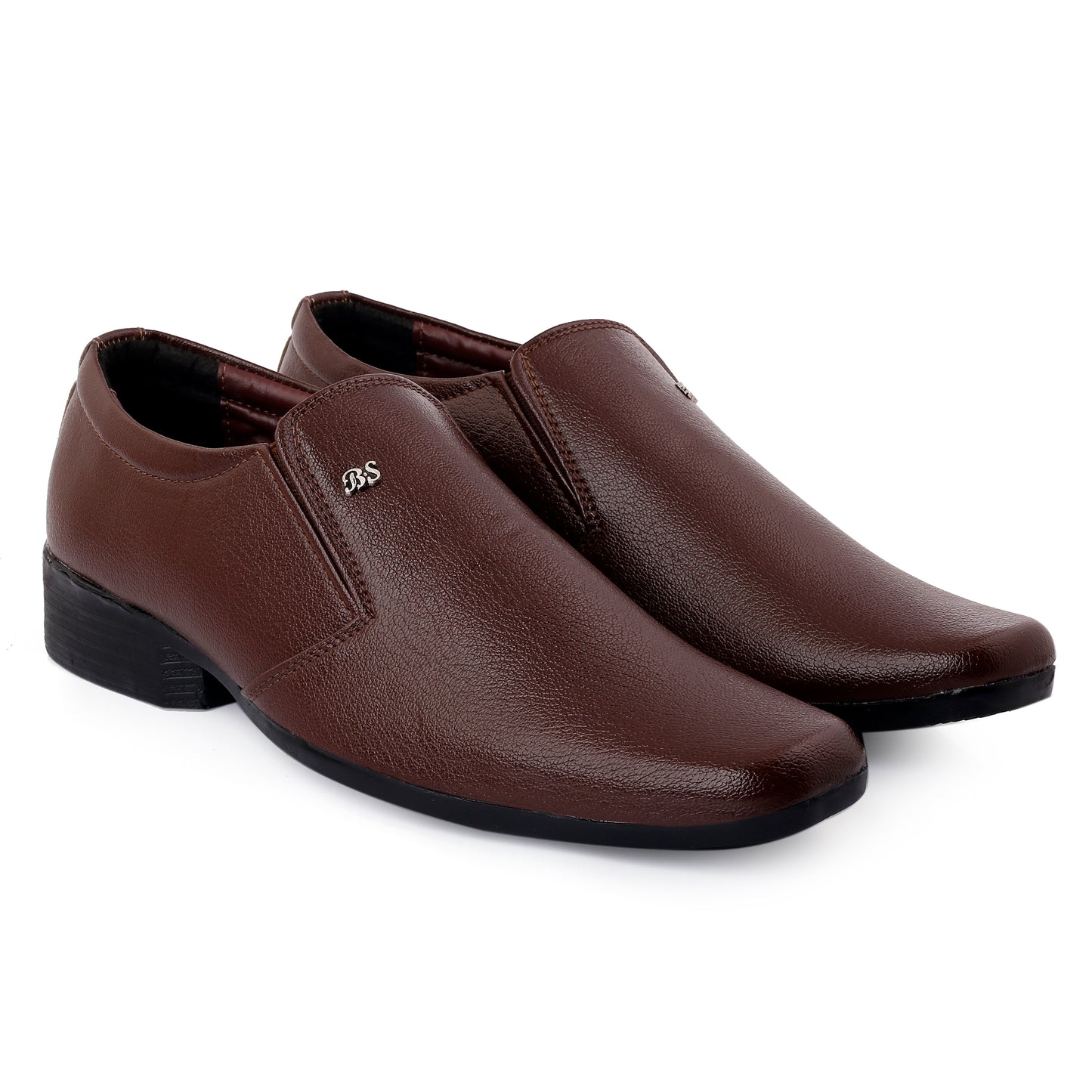 Men/s Office Wear Faux Upper Formal Slip-On Shoes