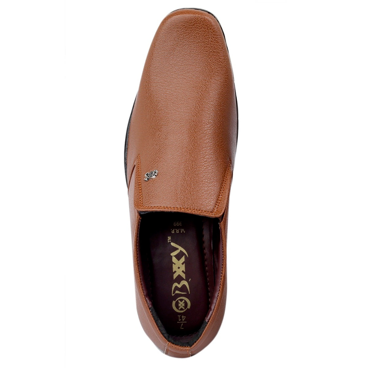 Men/s Office Wear Faux Upper Formal Slip-On Shoes