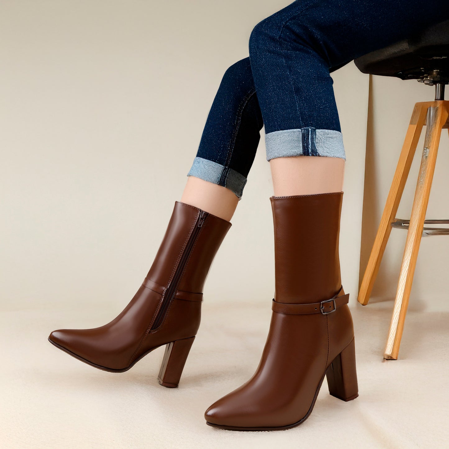 Women'sAnkle Ankle Length Boots – Elegant Style with Everyday Comfort