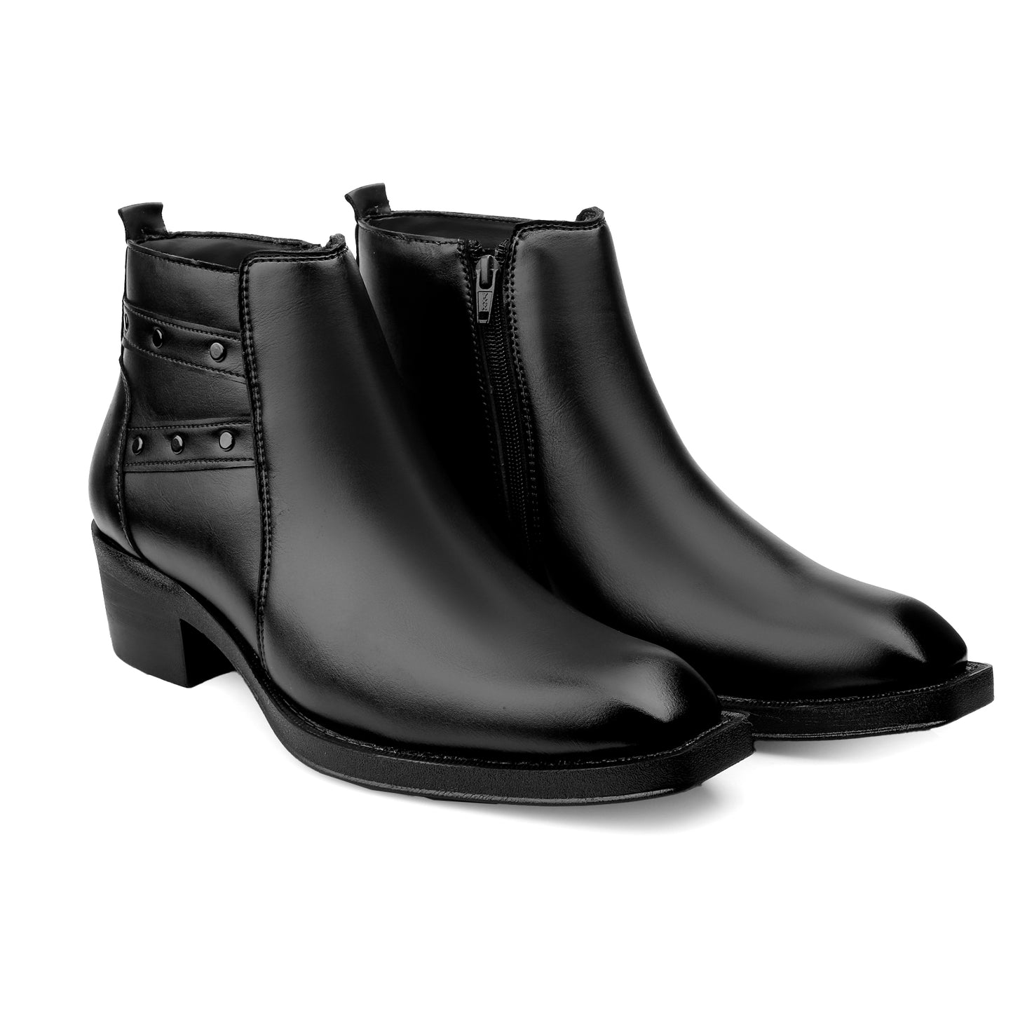Men’s Boots with Hidden 2-Inch Heel Lift – Walk Taller Instantly