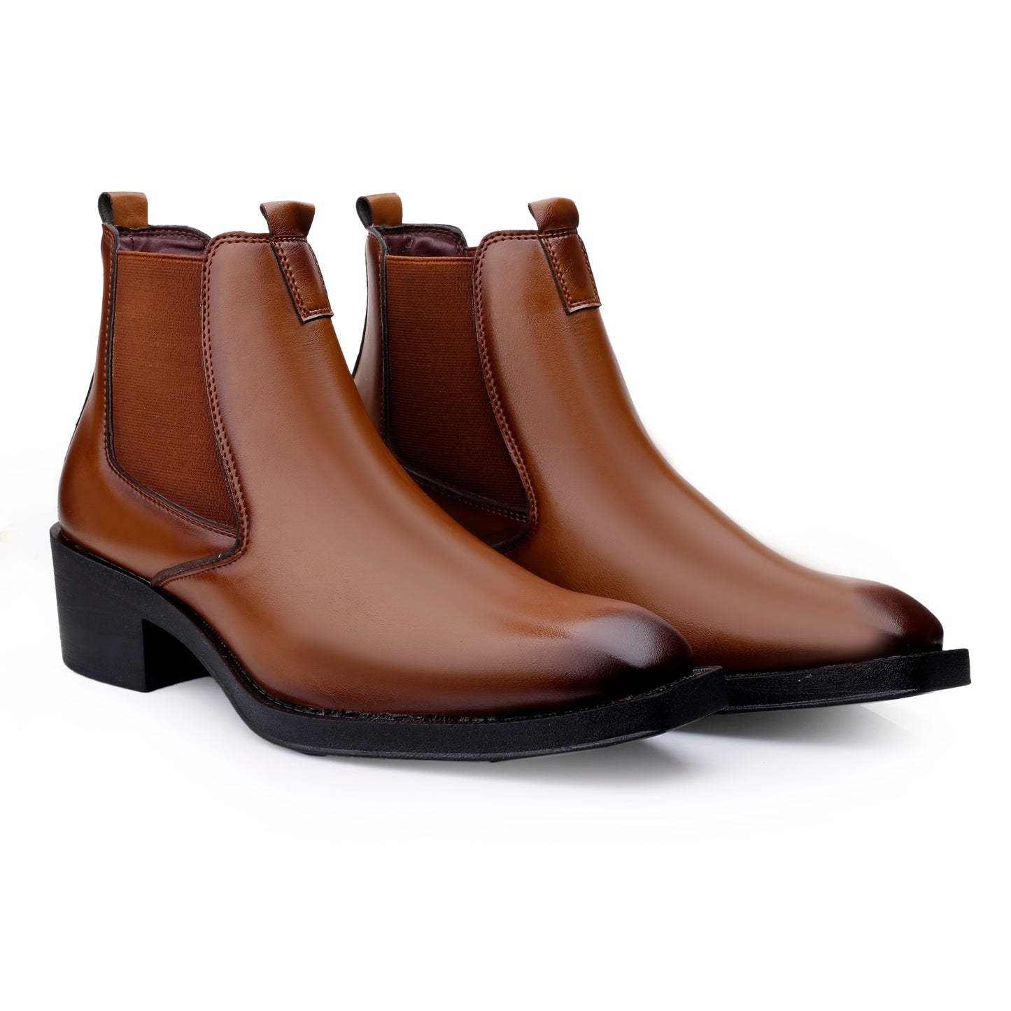 Men's 2 Inches Stylish Height Lifting Boots