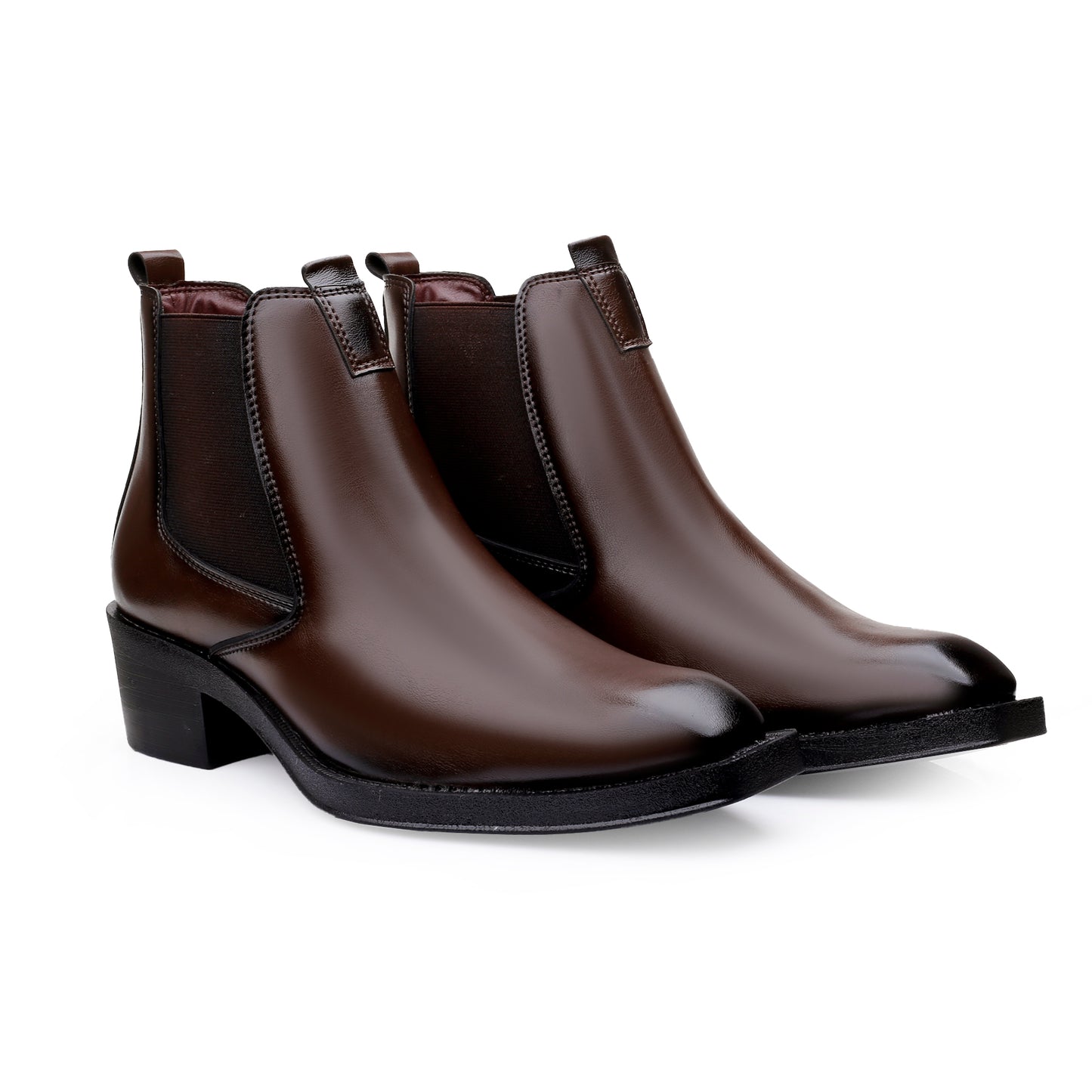 Men's 2 Inches Stylish Height Lifting Boots