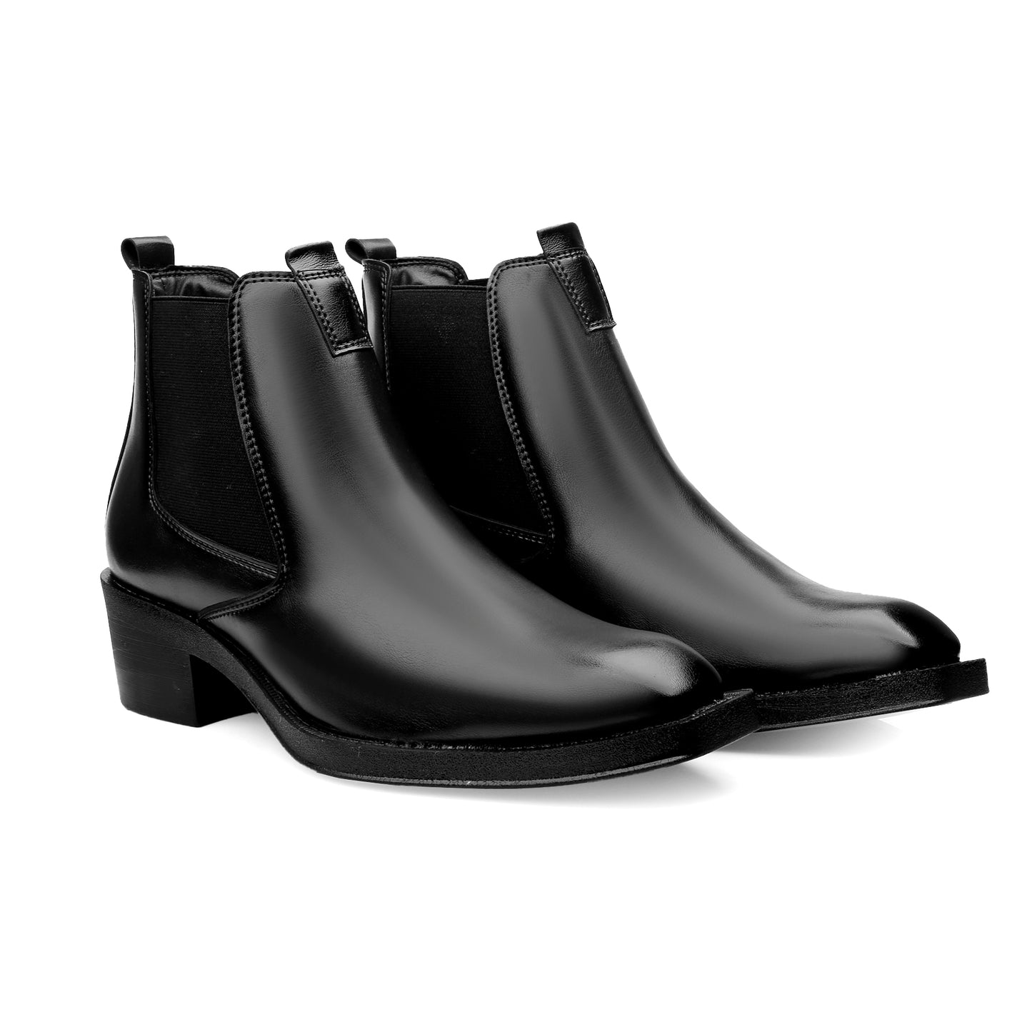 Men's 2 Inches Stylish Height Lifting Boots