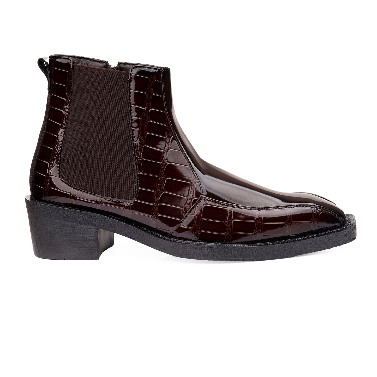 Men's Elevator Boots for Extra 2 Inches Height