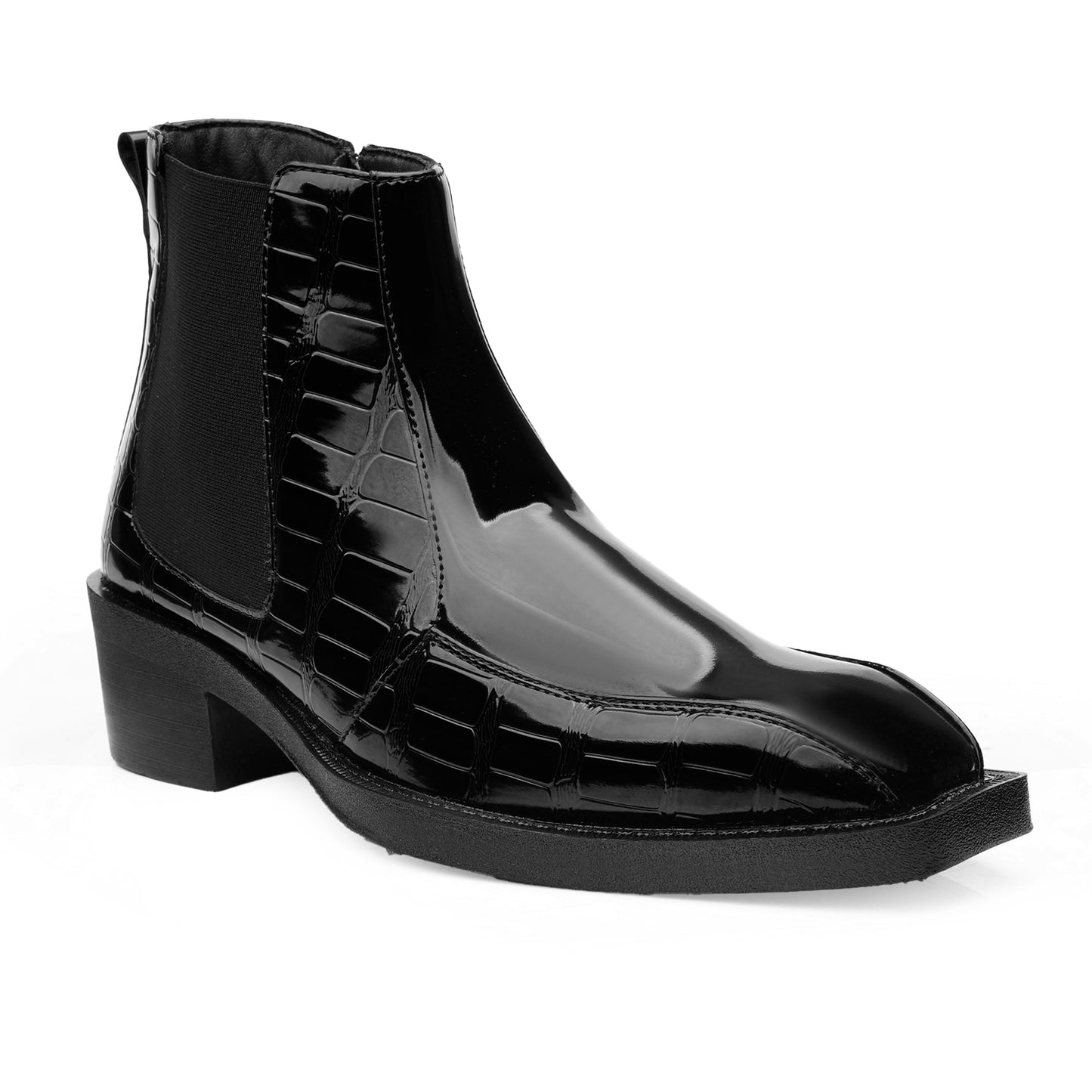 Men's Elevator Boots for Extra 2 Inches Height