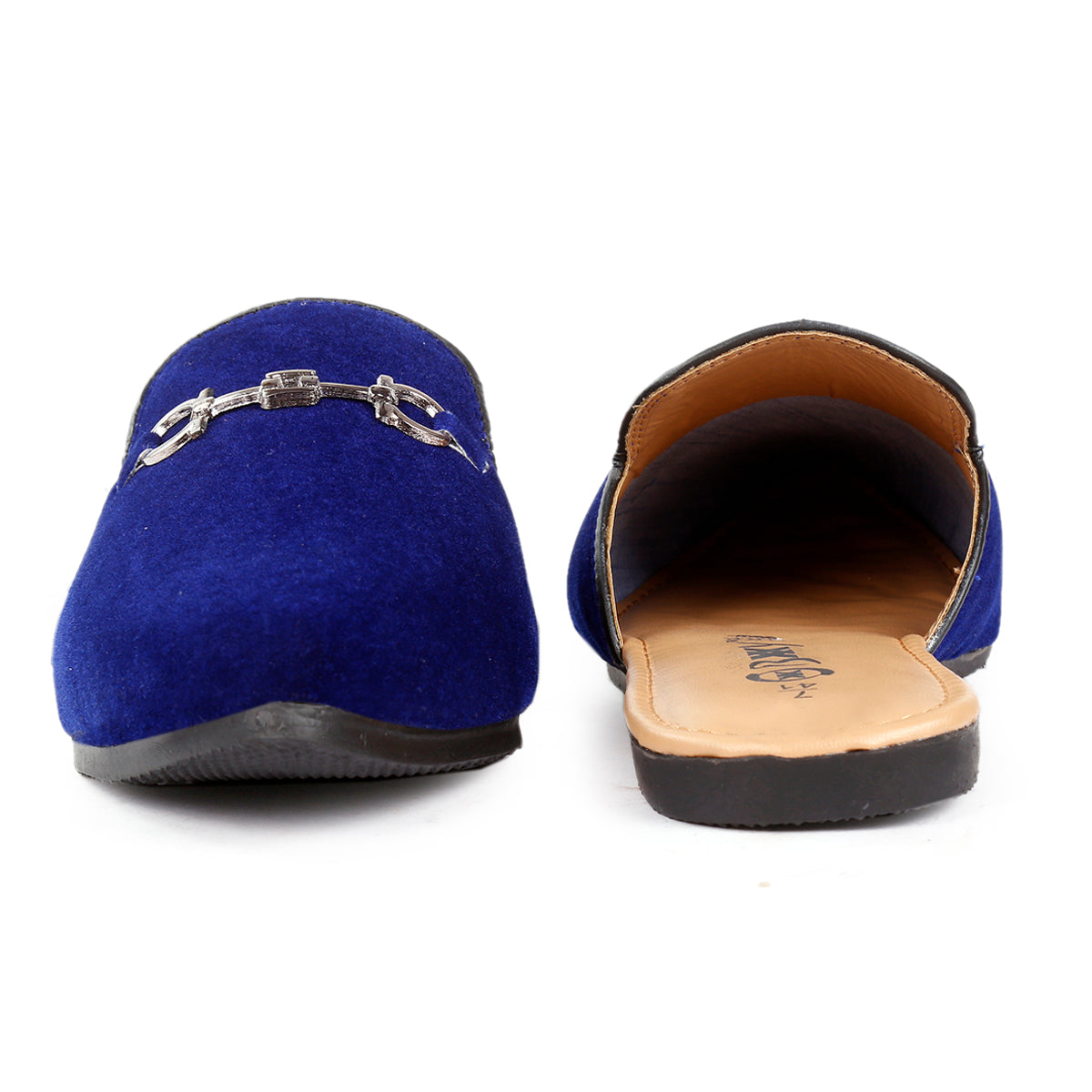 Bxxy Men's Suede Material Latest Stylish Slip-on Mules