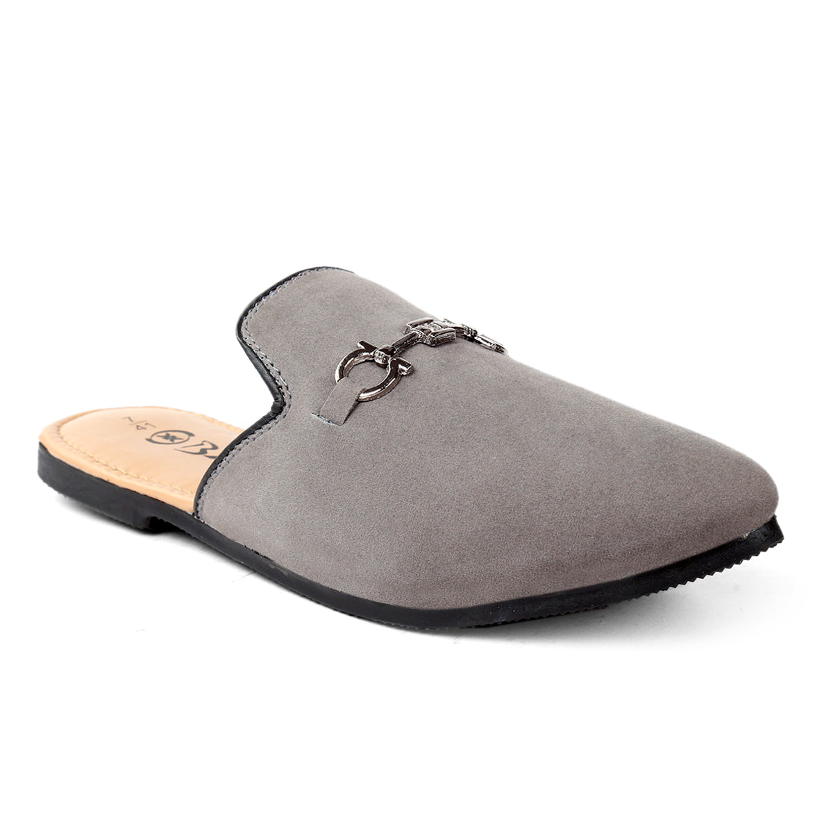 Bxxy Men's Suede Material Latest Stylish Slip-on Mules