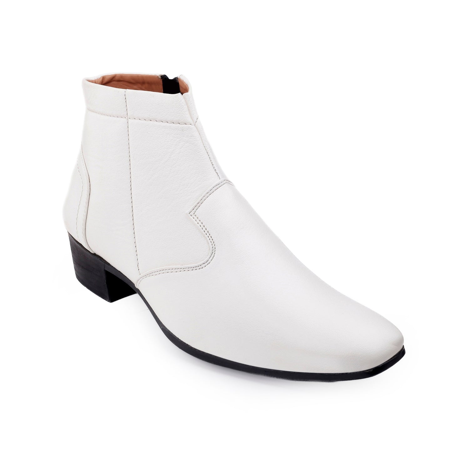 Bxxy Height Increasing Formal Ankle Zipper Boots