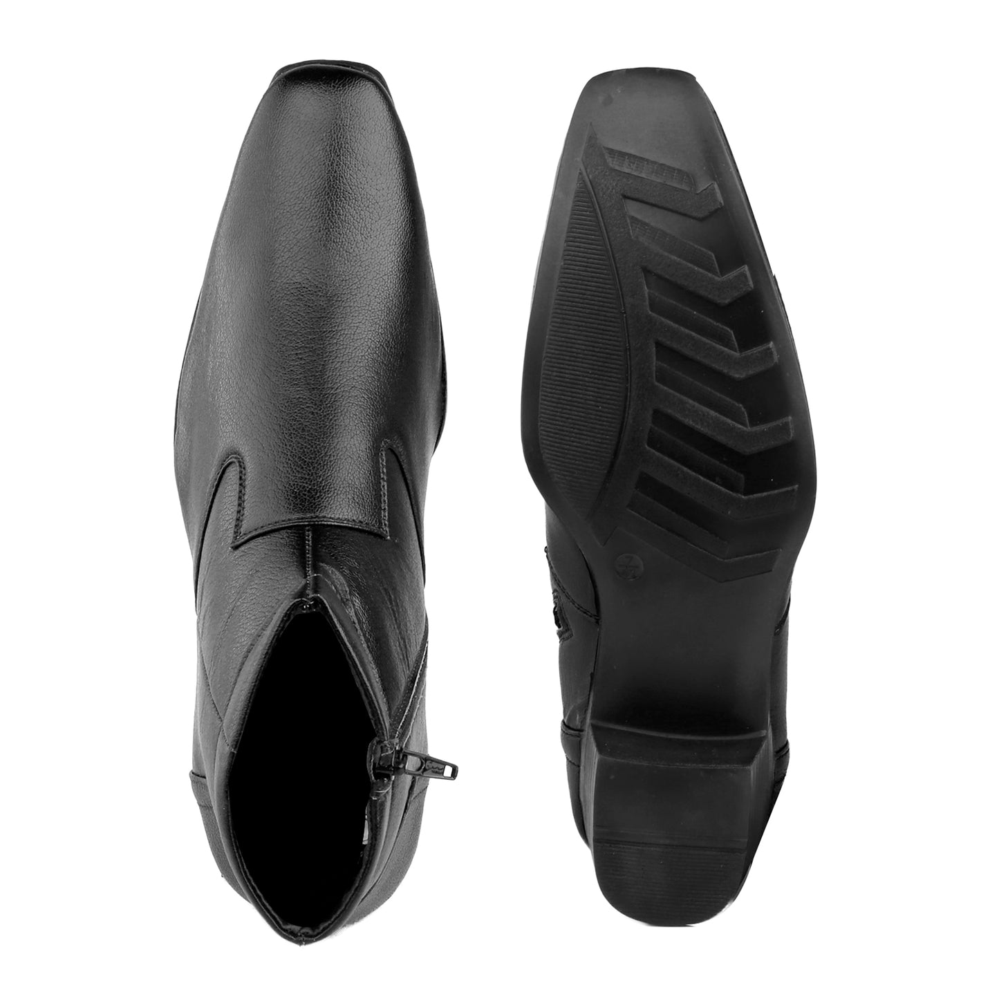Bxxy Height Increasing Formal Ankle Zipper Boots