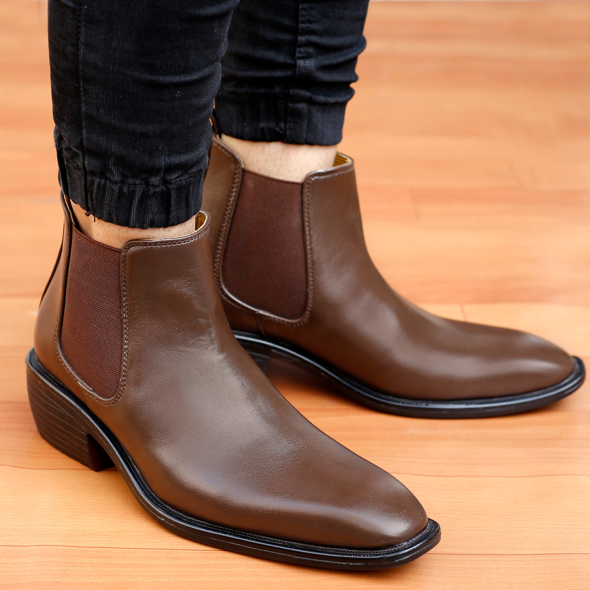 Men's Stylish Formal and Casual Wear British Chelsea Ankle Boots