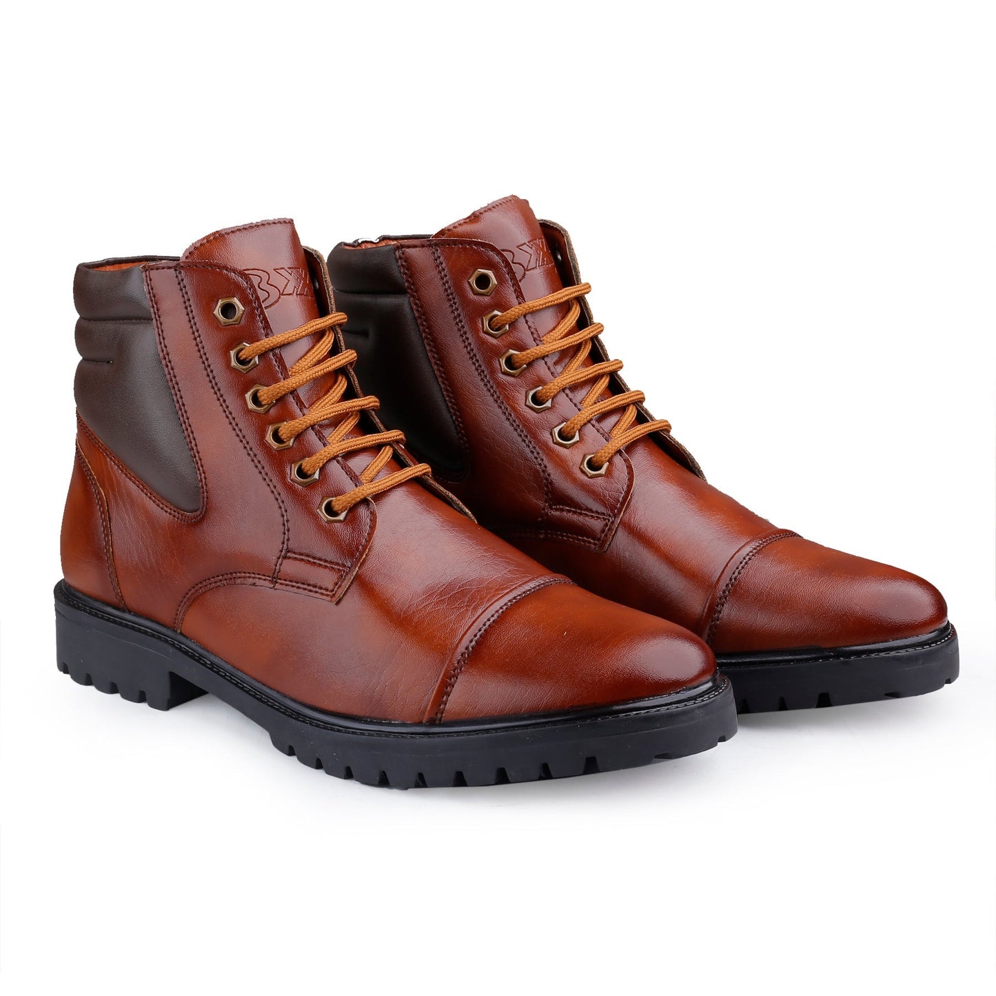 Bxxy's Vegan Leather Ankle Boots for Men