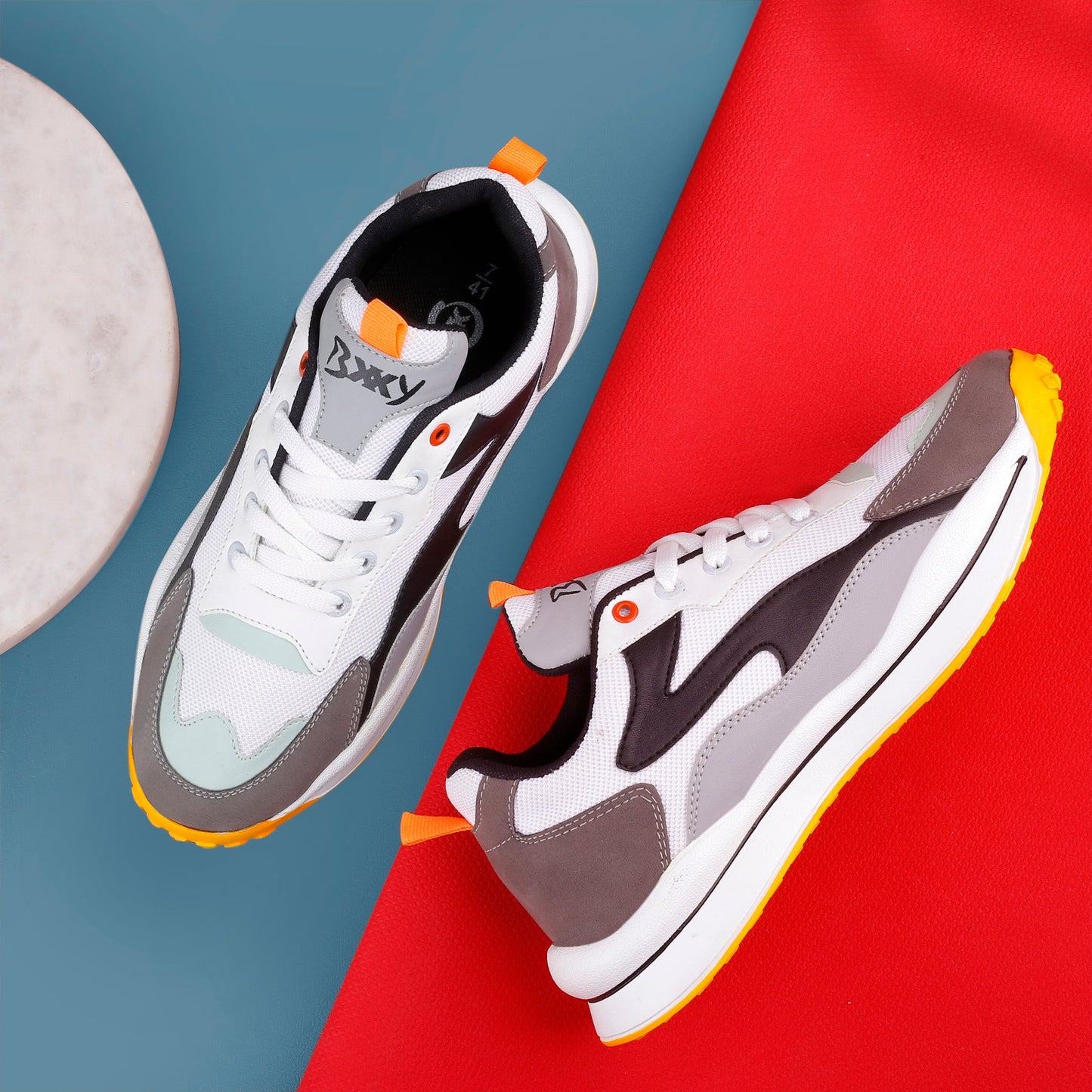 BXXY Men's New Casual Sports and Running Lace-Up Shoes