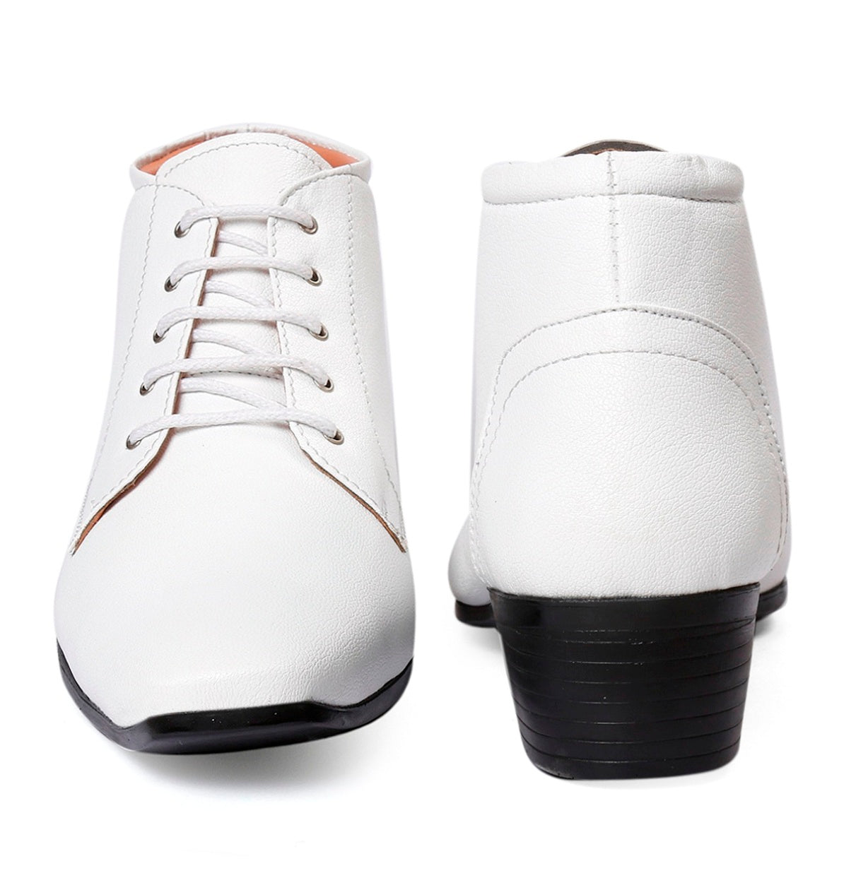 Bxxy Height Increasing Formal Lace-up Boots