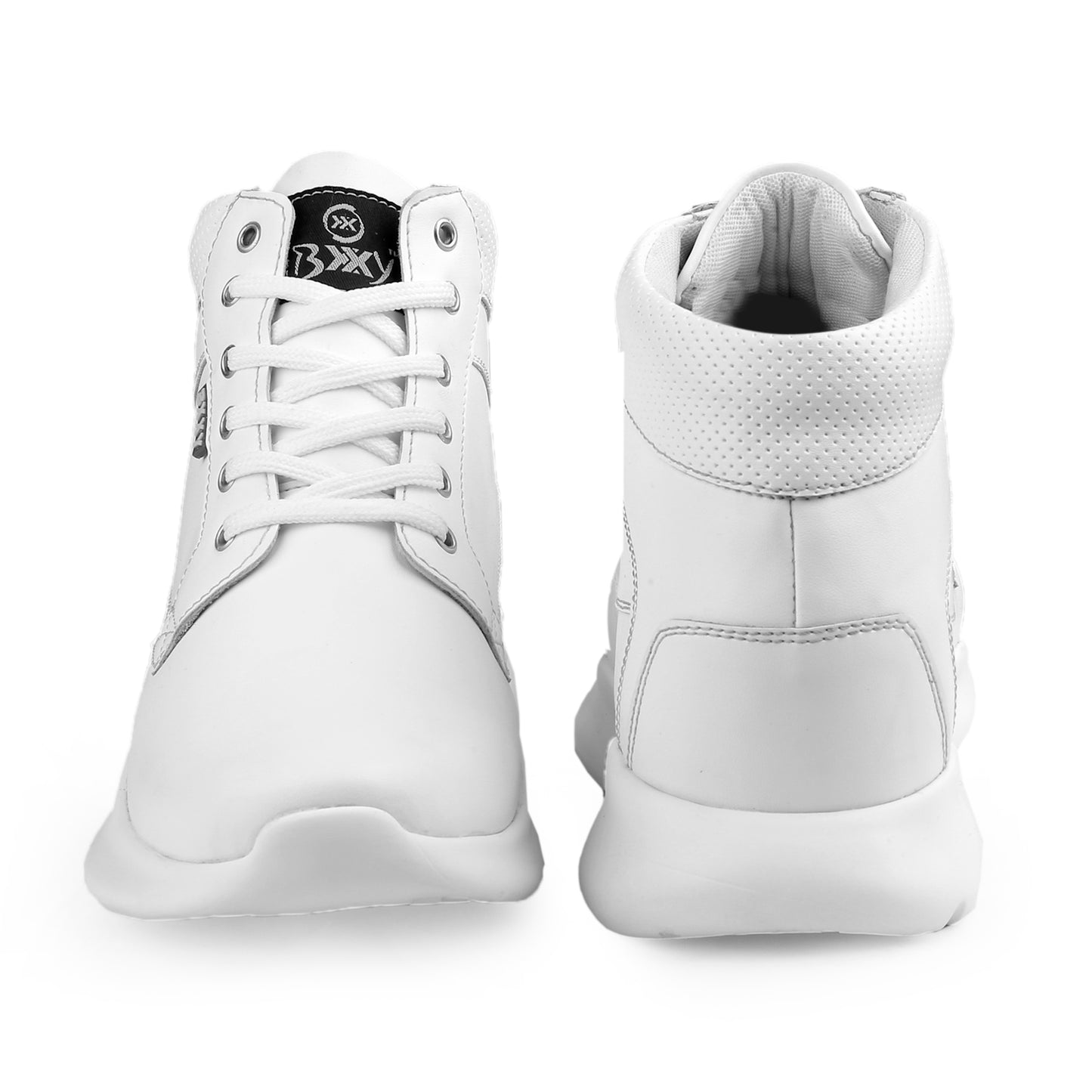 Bxxy's Men 3 Inch Hidden Height Increasing/Elevator Casual Lace-up Outdoor Sneaker Boot