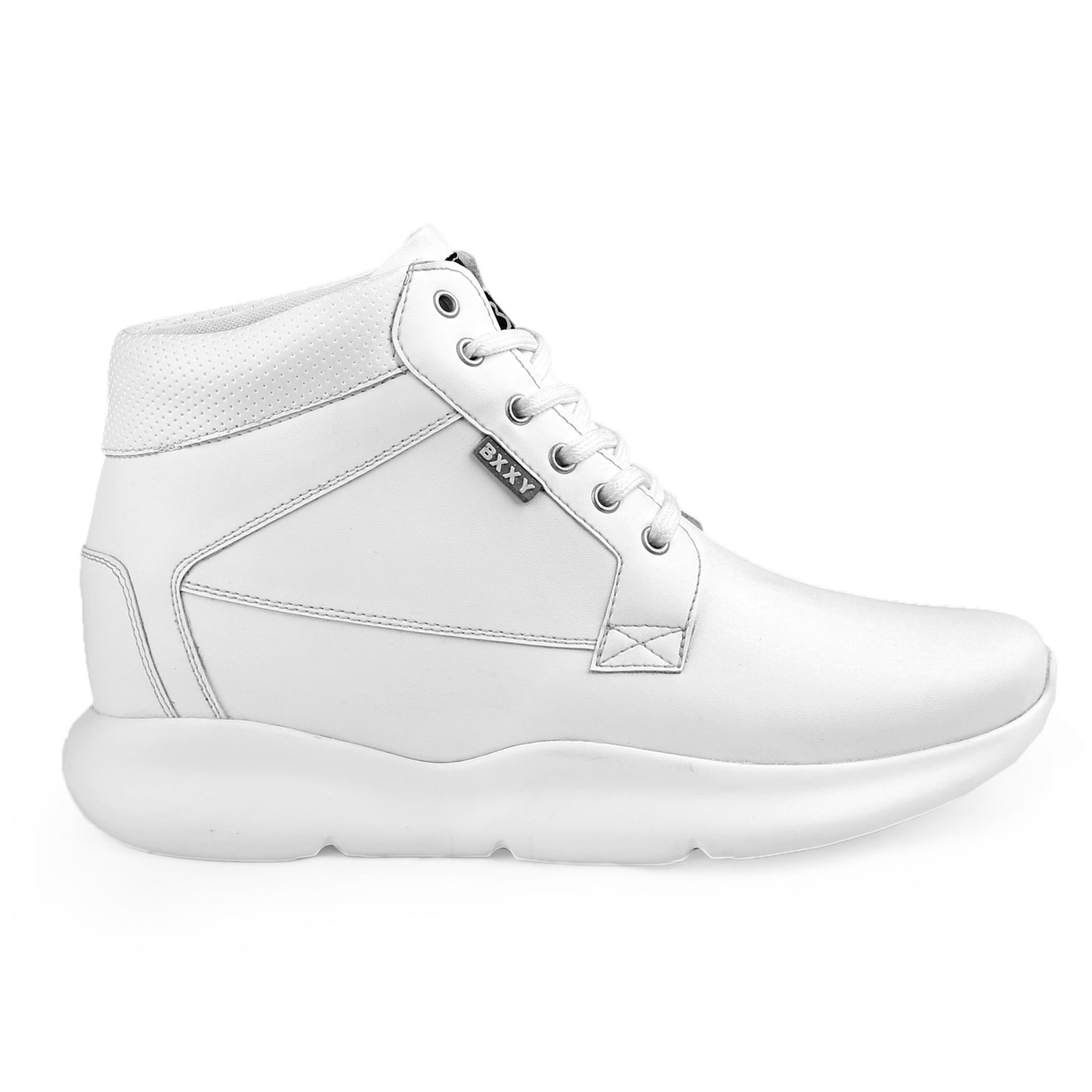Bxxy's Men 3 Inch Hidden Height Increasing/Elevator Casual Lace-up Outdoor Sneaker Boot