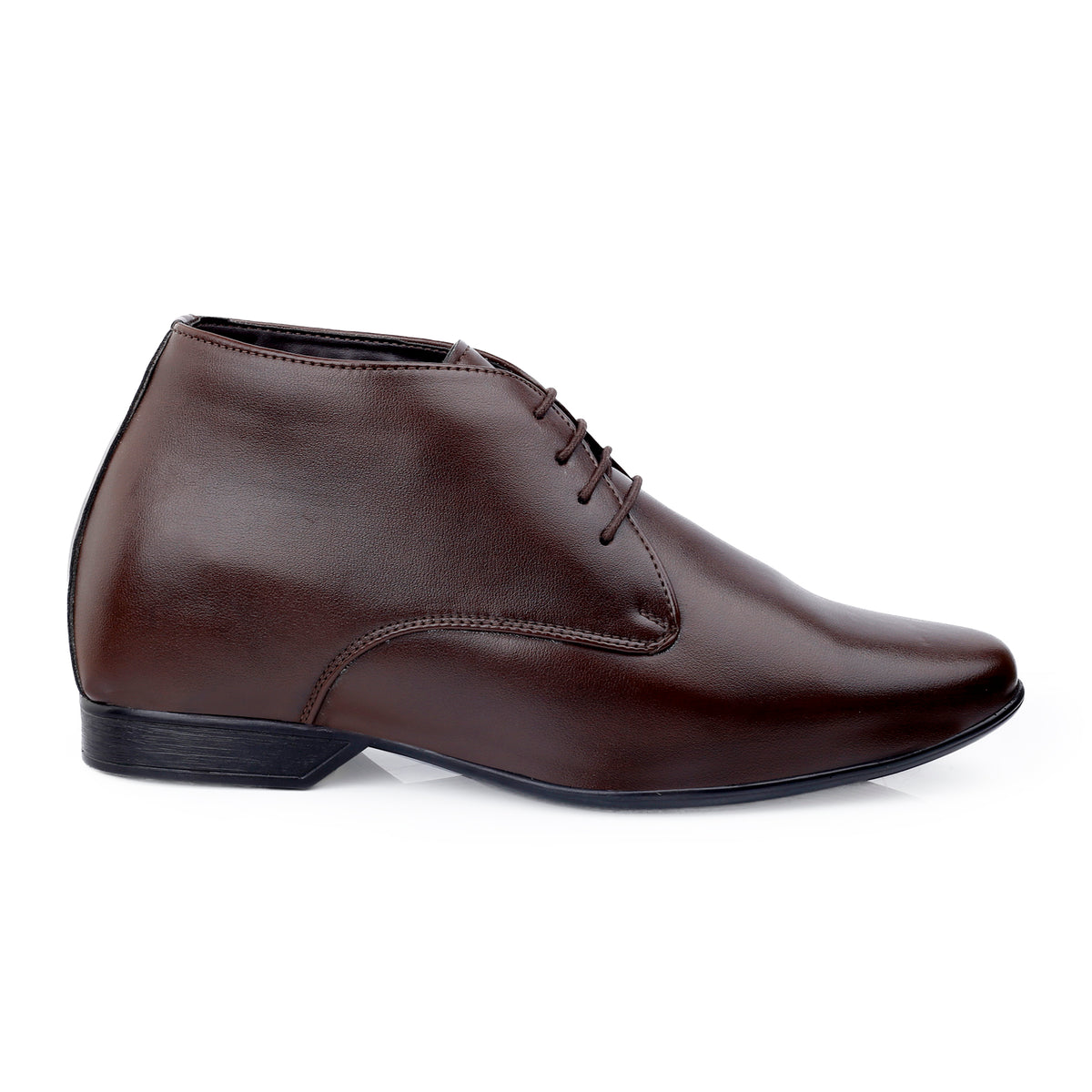 Mens 9 cm Hidden Height Increasing Lace Up Derby Shoes