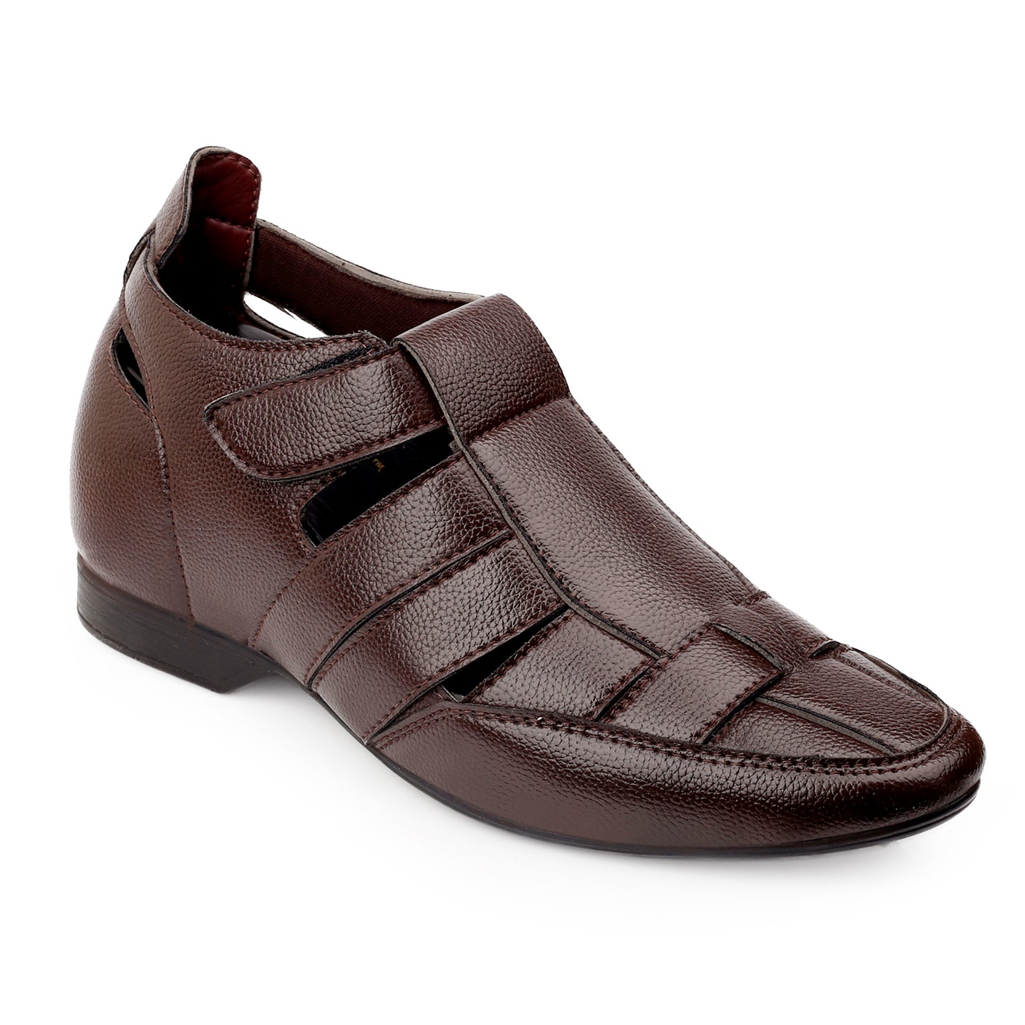 BXXY 3 Inch (7.6 cm) Hidden Height Increasing Casual Roman Sandals for Men