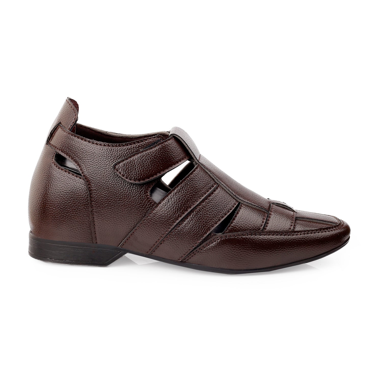 BXXY 3 Inch (7.6 cm) Hidden Height Increasing Casual Roman Sandals for Men