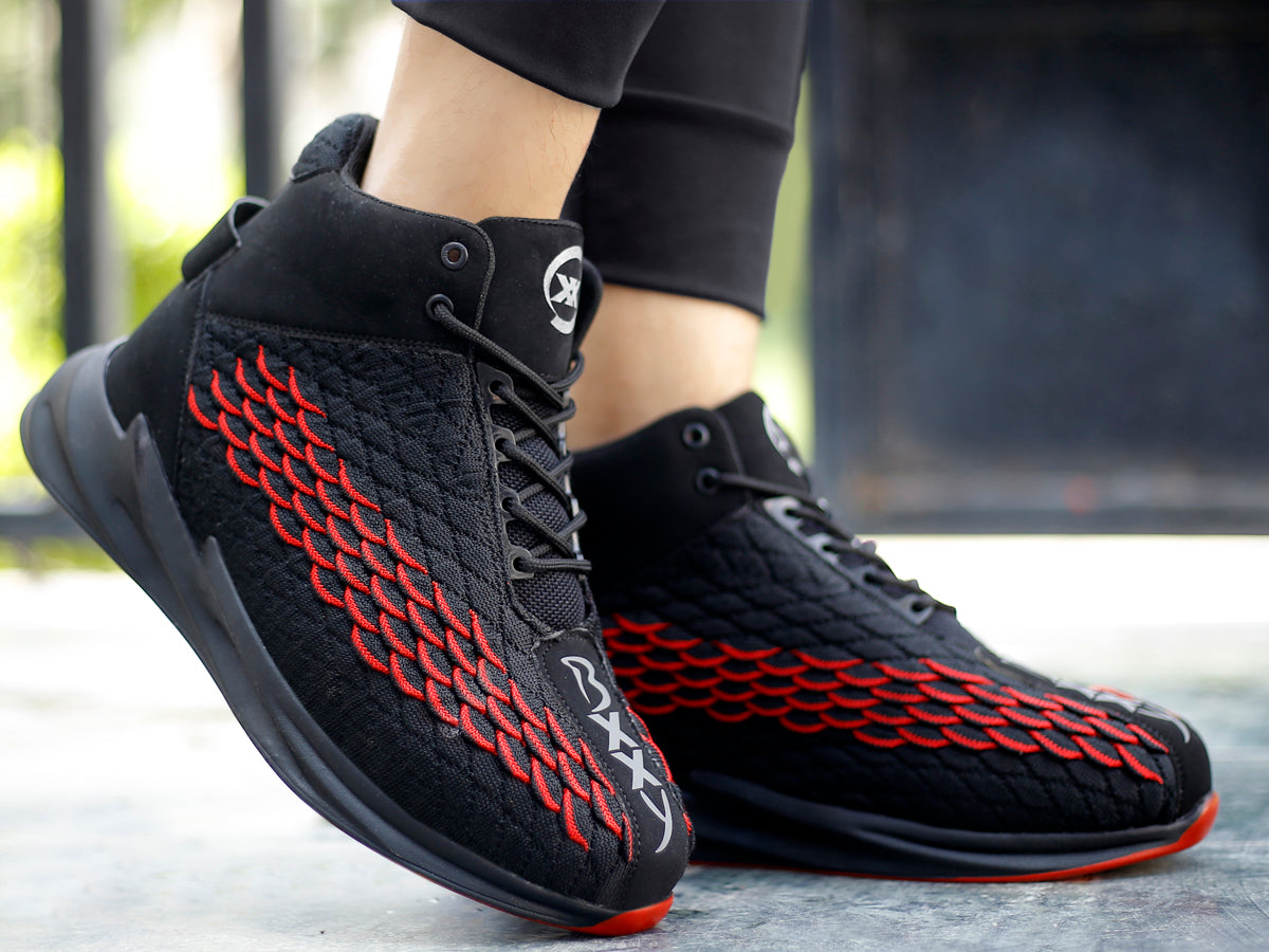 BXXY Men's 3 Inch Hidden Height Increasing/Height Elevator Stylish Casual Sports Running Shoes