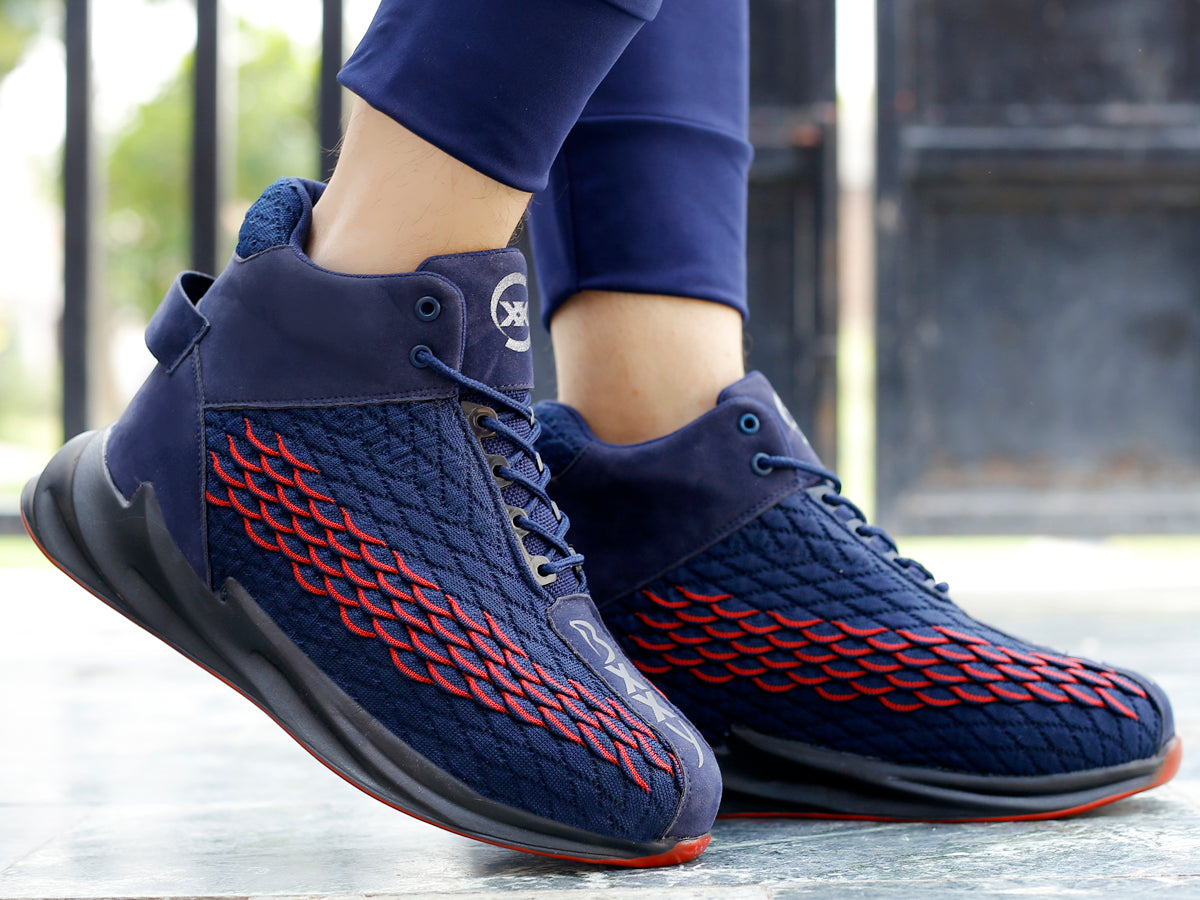 BXXY Men's 3 Inch Hidden Height Increasing/Height Elevator Stylish Casual Sports Running Shoes