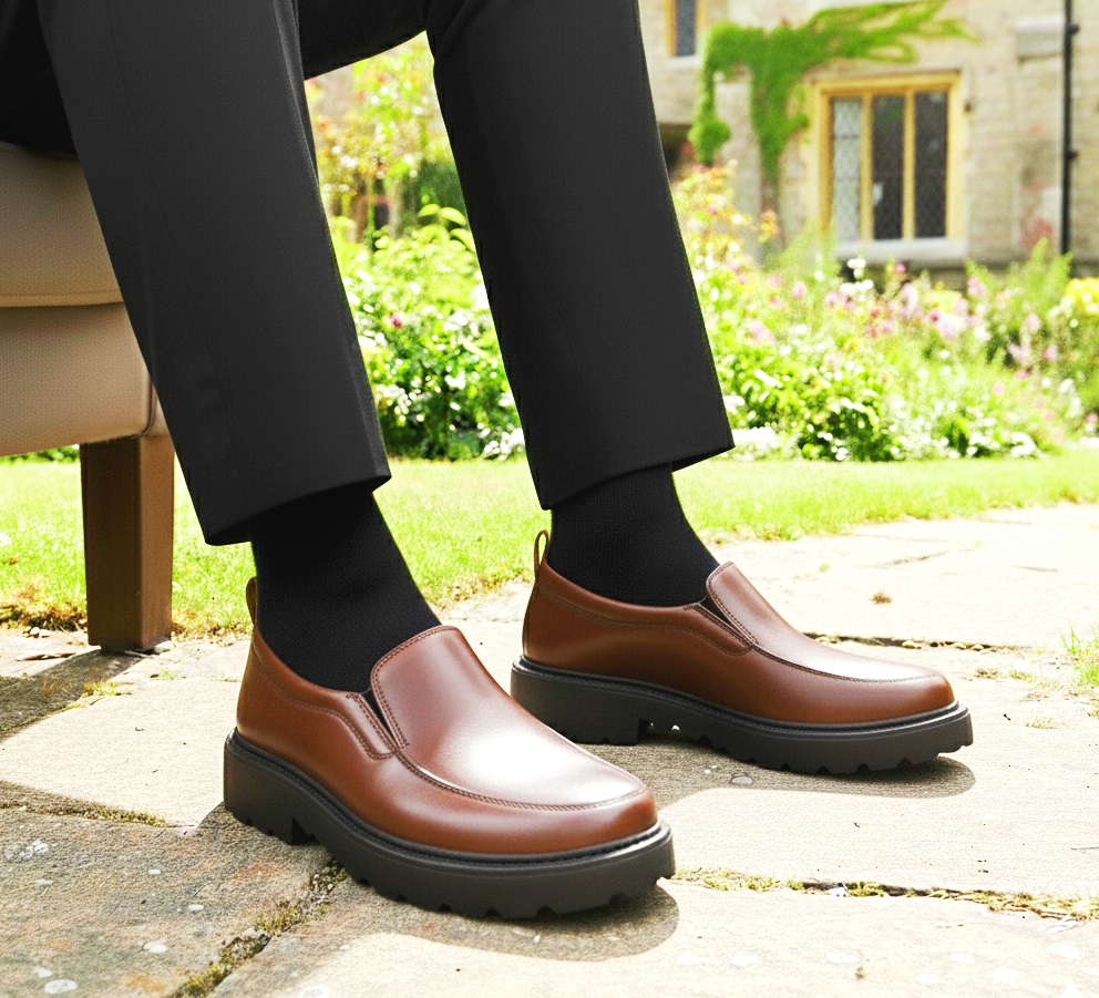 Bxxy Men's Formal Wear Slip-On Shoes