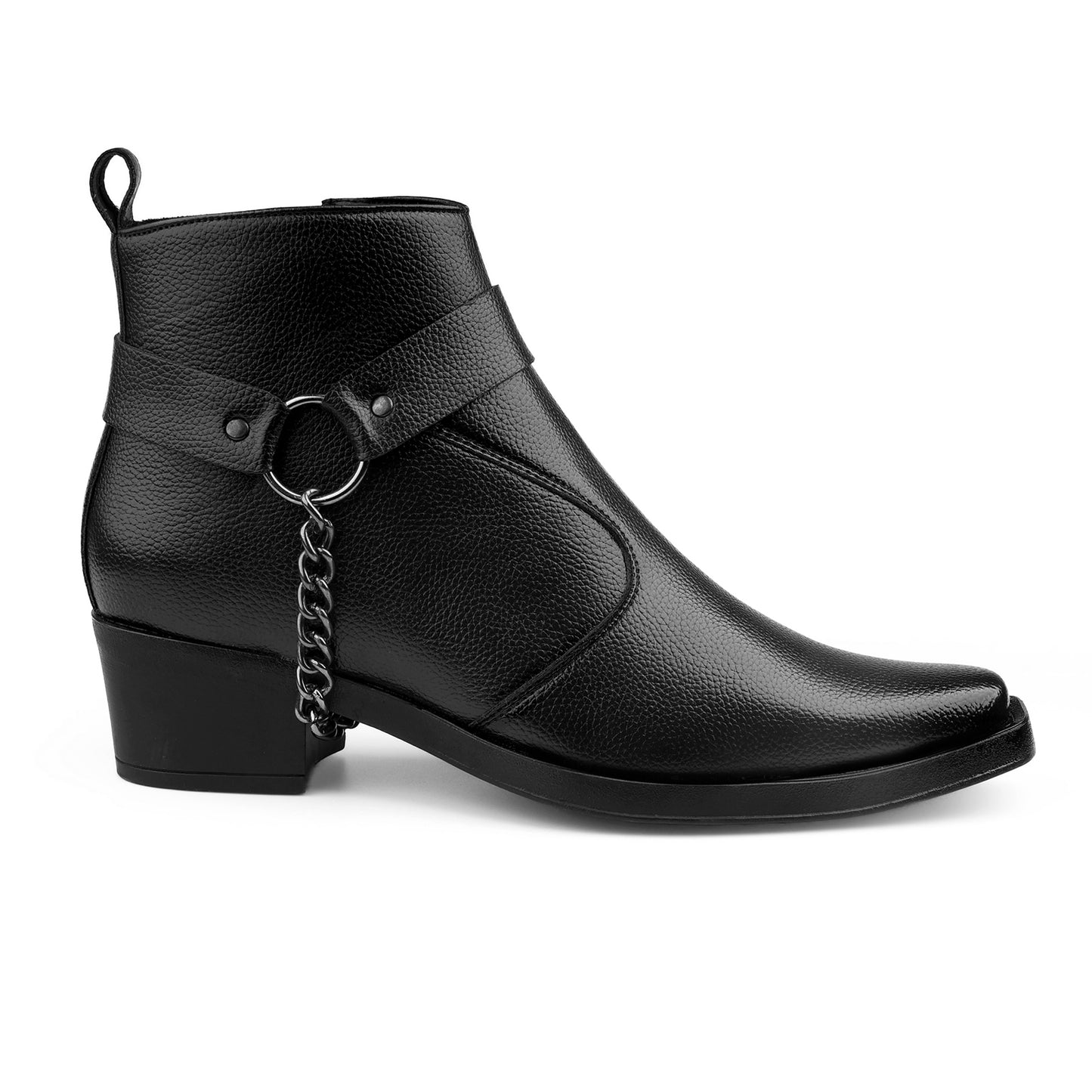Stylish 2 Inches Heel Height Elevator Boots for Extra Confidence