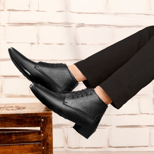 Bxxy Elevator Derby Formal Wear Boots For Men