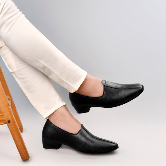 BXXY 2 Inch Height Increasing Men's Traditional Casual Punjabi Jutti