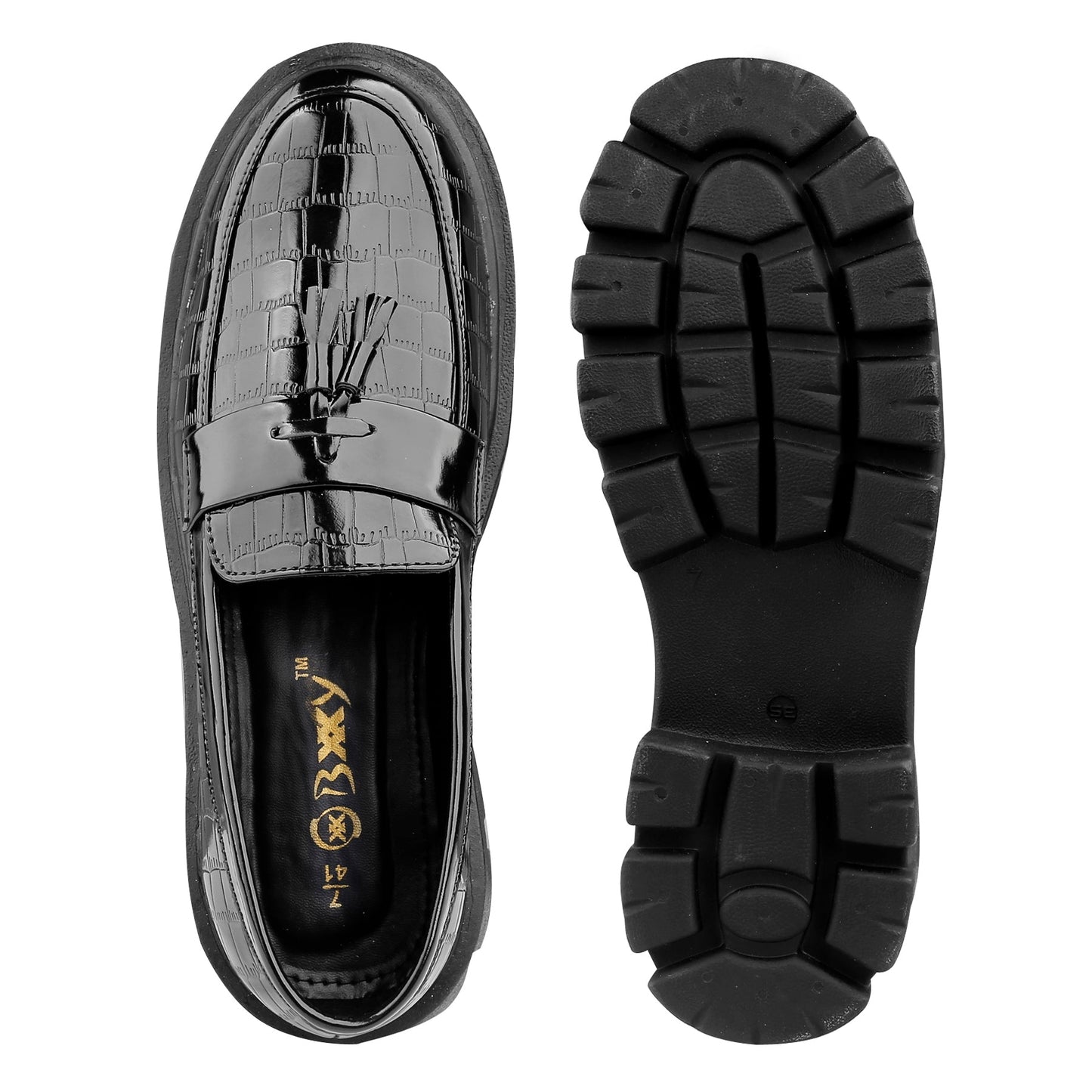 Bxxy's Faux Leather Slip-on Loafers