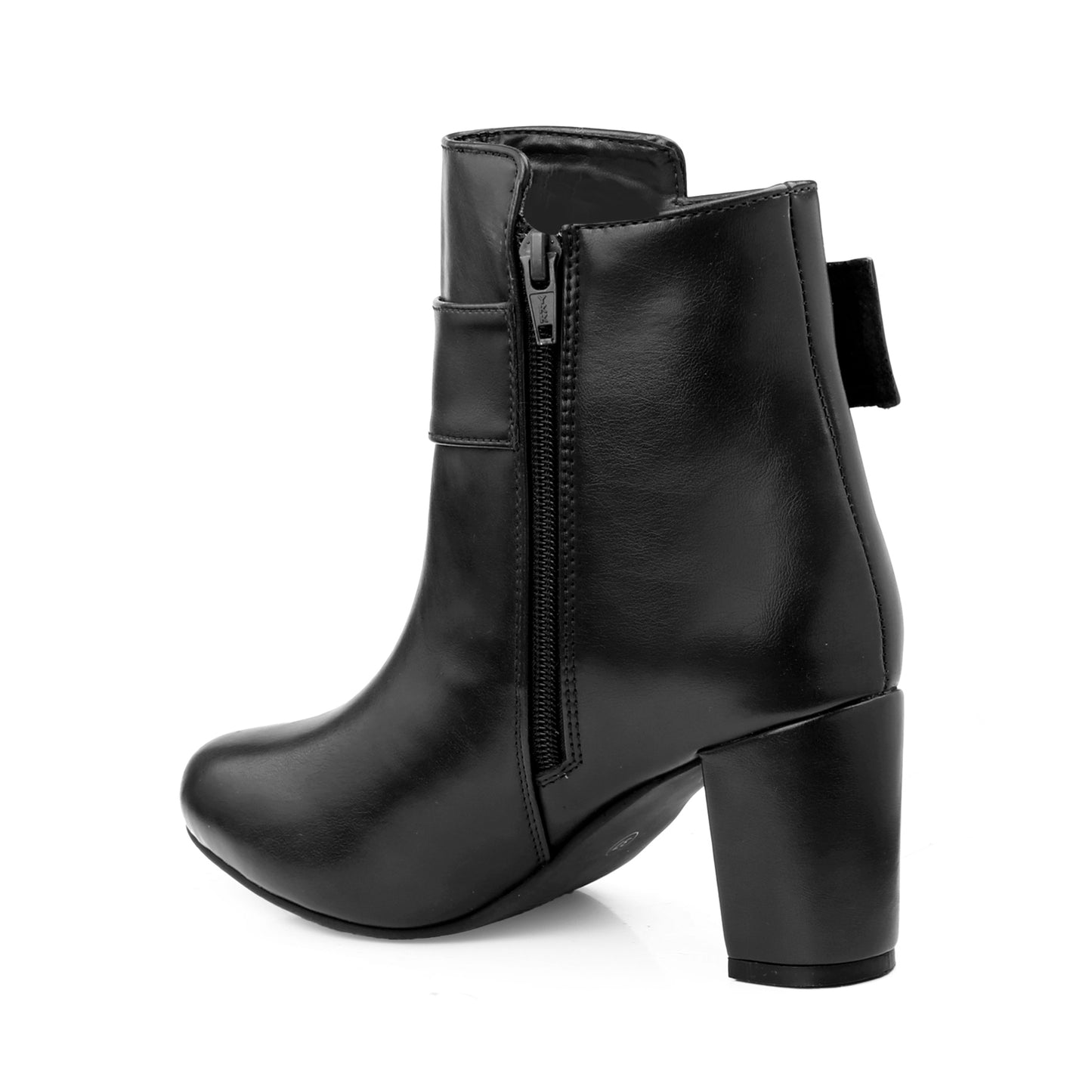 Women Heel Buckle Boots