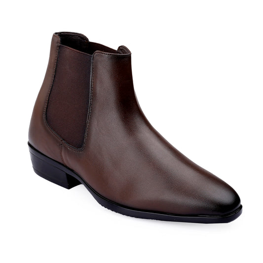 Chelsea Boots Brown – 3.5 inches (9CM)