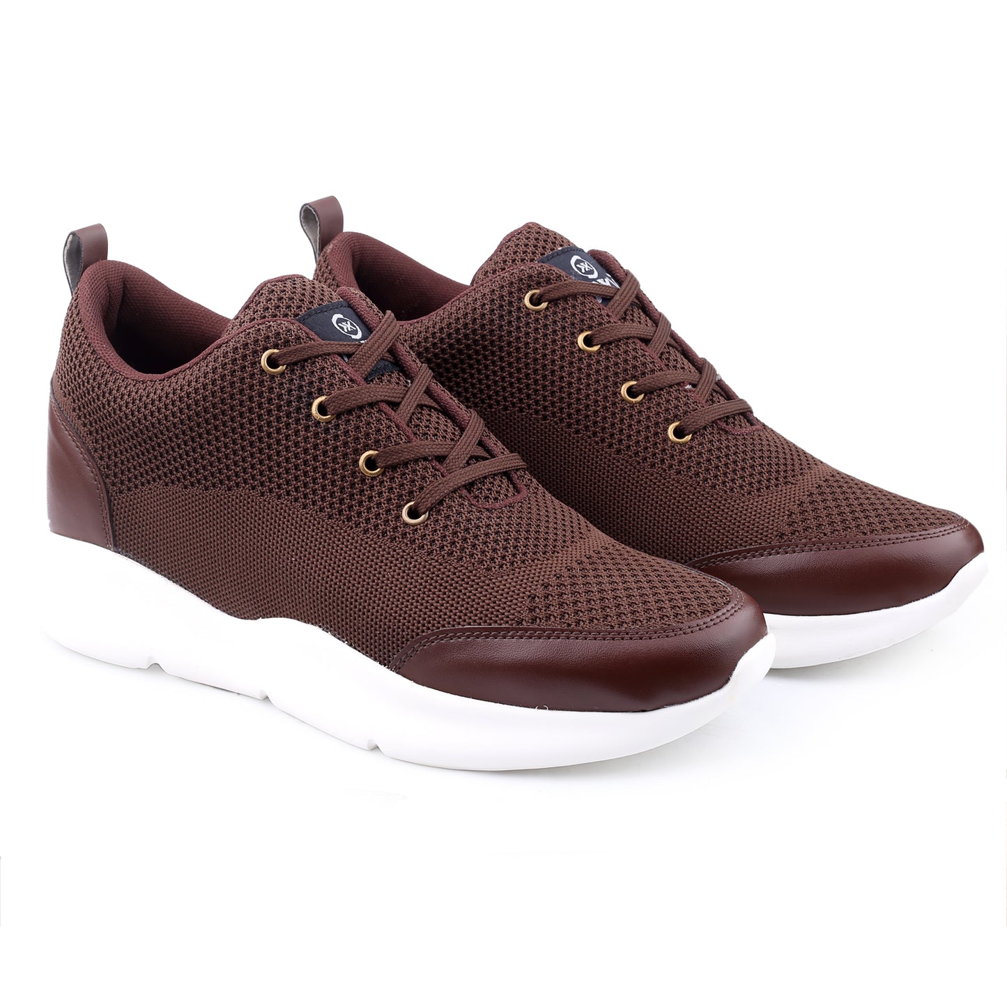 BXXY Men's 3 Inch Hidden Height Increasing Stylish Casual Sports Lace-Up Shoes with Eva Sole.