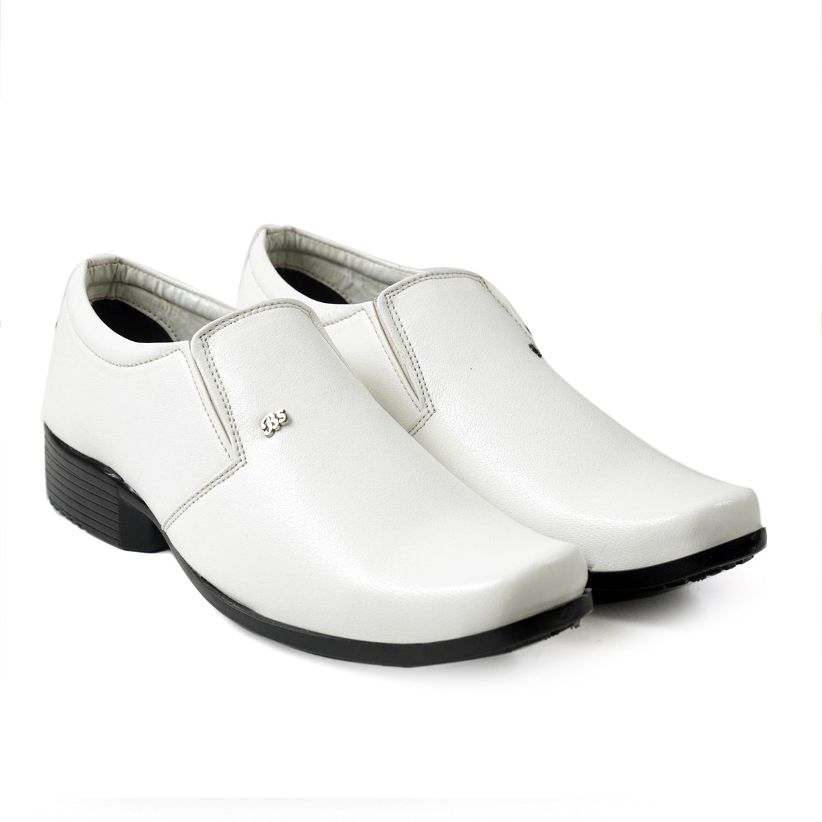 Men/s Office Wear Faux Upper Formal Slip-On Shoes