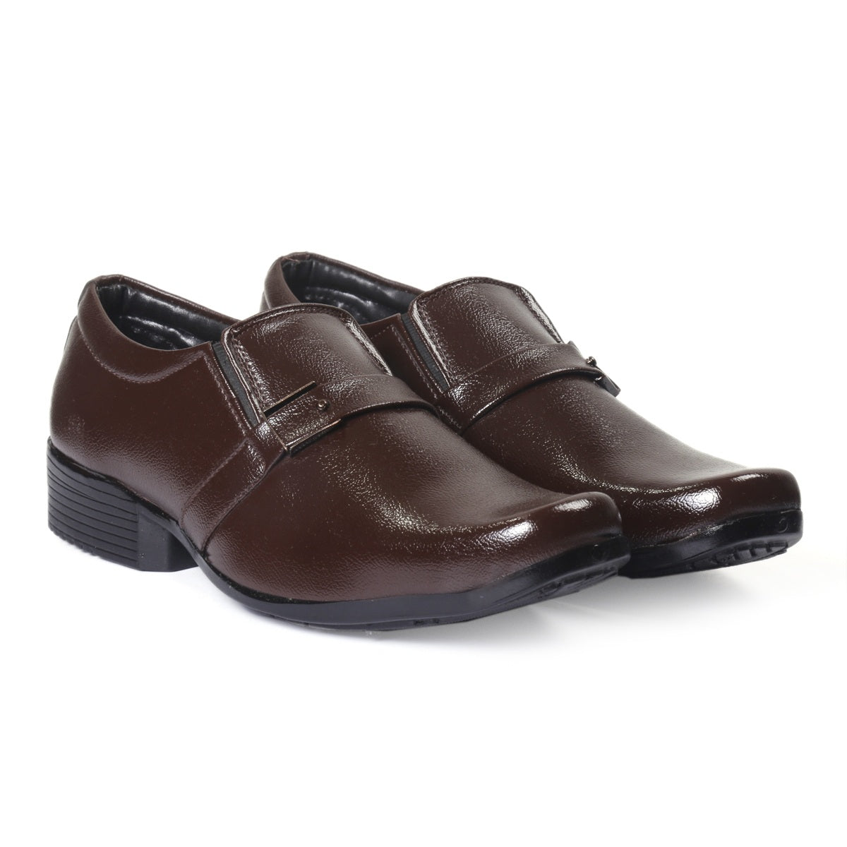 Men/s Office Wear Faux Upper Formal Slip-On Shoes