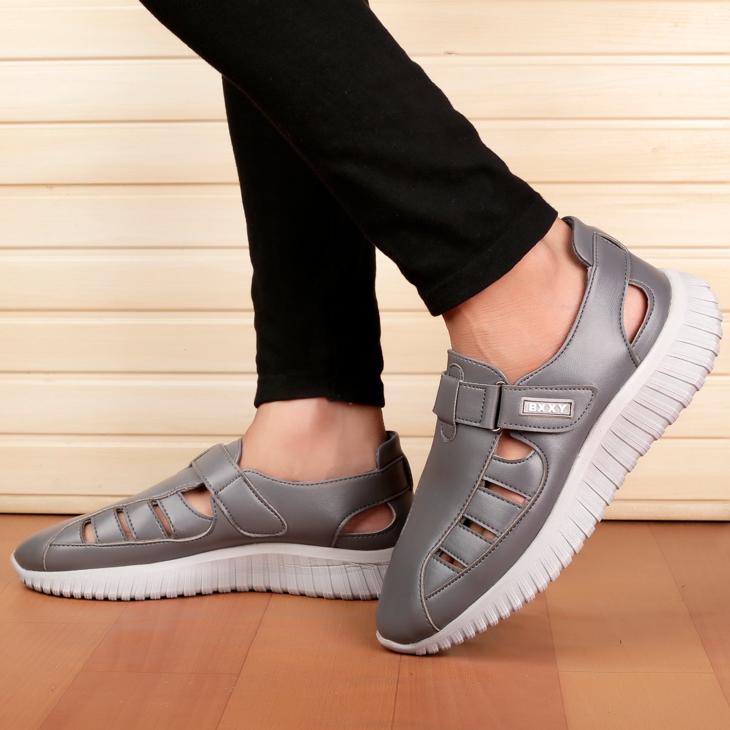 Men/s Latest PU Upper Casual Roman Sandals