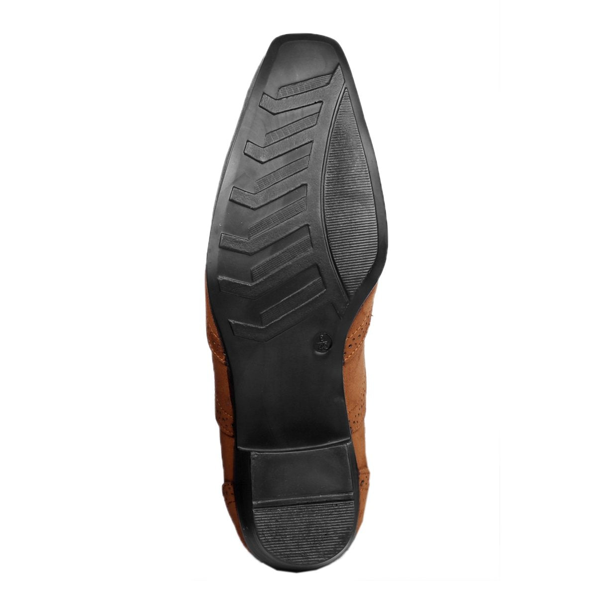 BXXY Mens Suede Height Increasing Casual Oxford Brogue Shoes All Occasions