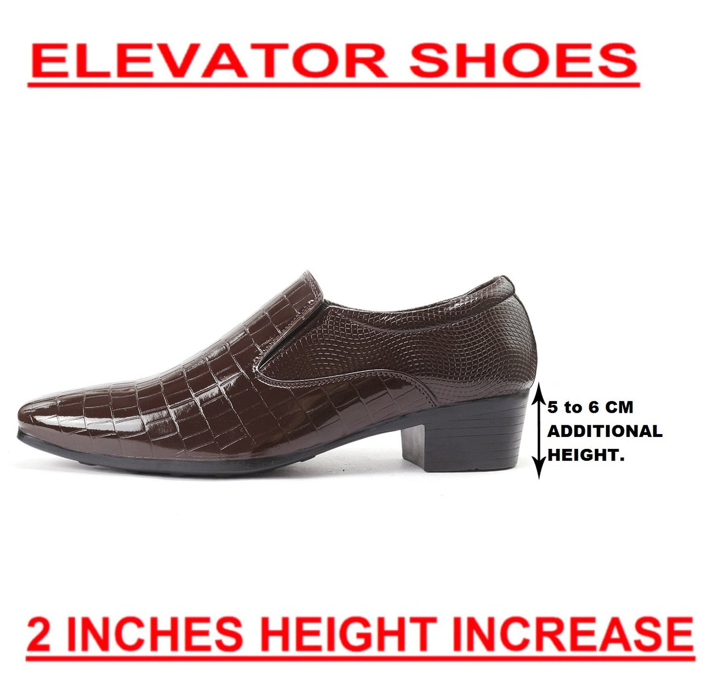 BXXY Men Height Increasing Faux Casual, Loafer and Moccasine Shoes