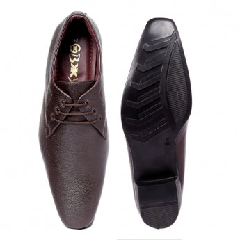 Men/s Height Increasing Derby Faux Upper Formal Wear Black Lace Up Shoes