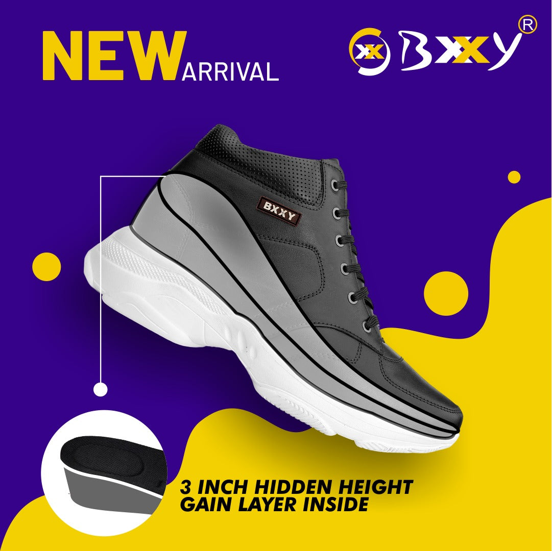 3 Inch Hidden Height Increasing Boots Now on EMI