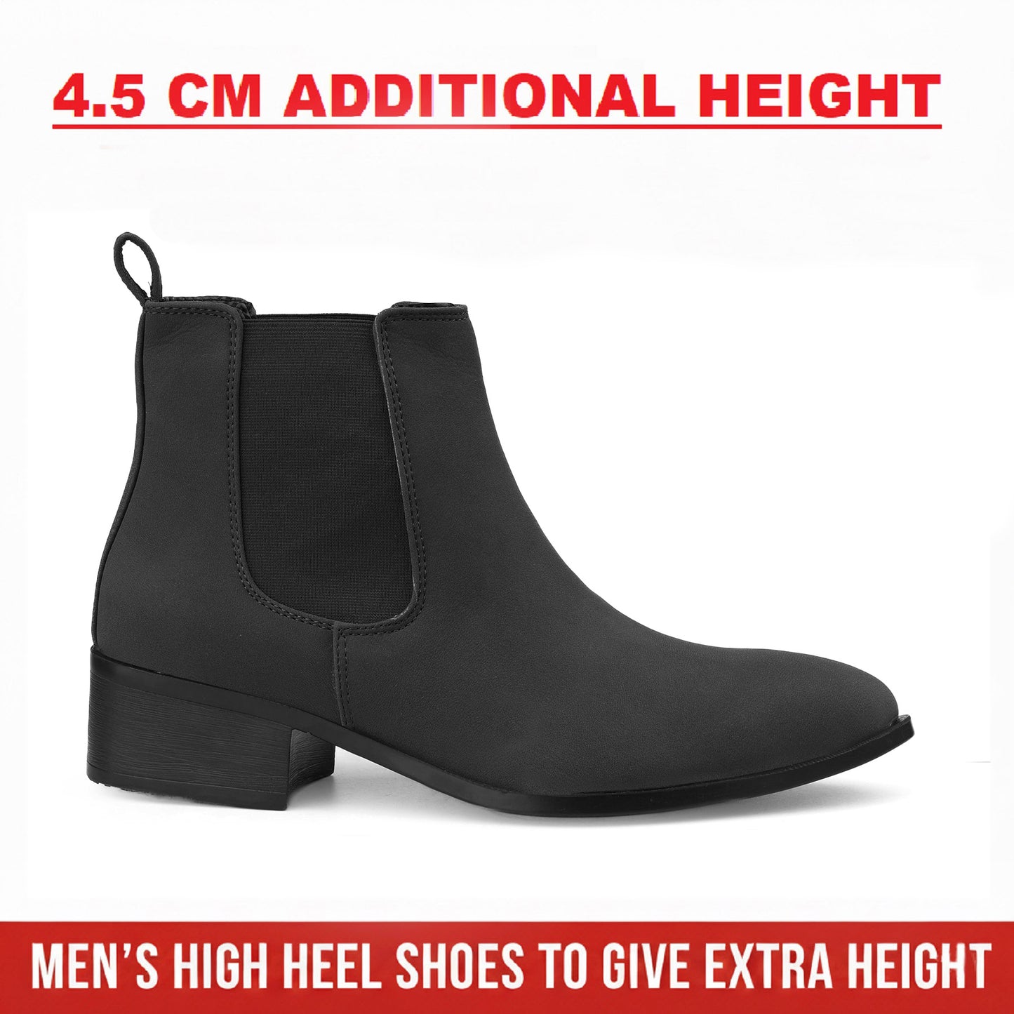 Bxxy 4.5cm Height-Boost Men’s Chealsea Boots