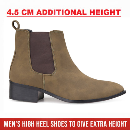Bxxy 4.5cm Height-Boost Men’s Chealsea Boots