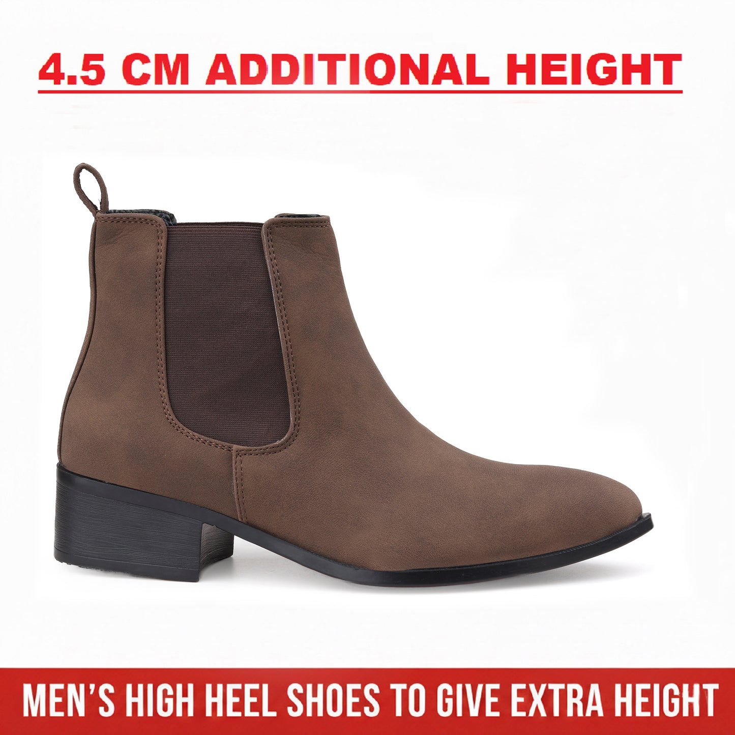 Bxxy 4.5cm Height-Boost Men’s Chealsea Boots