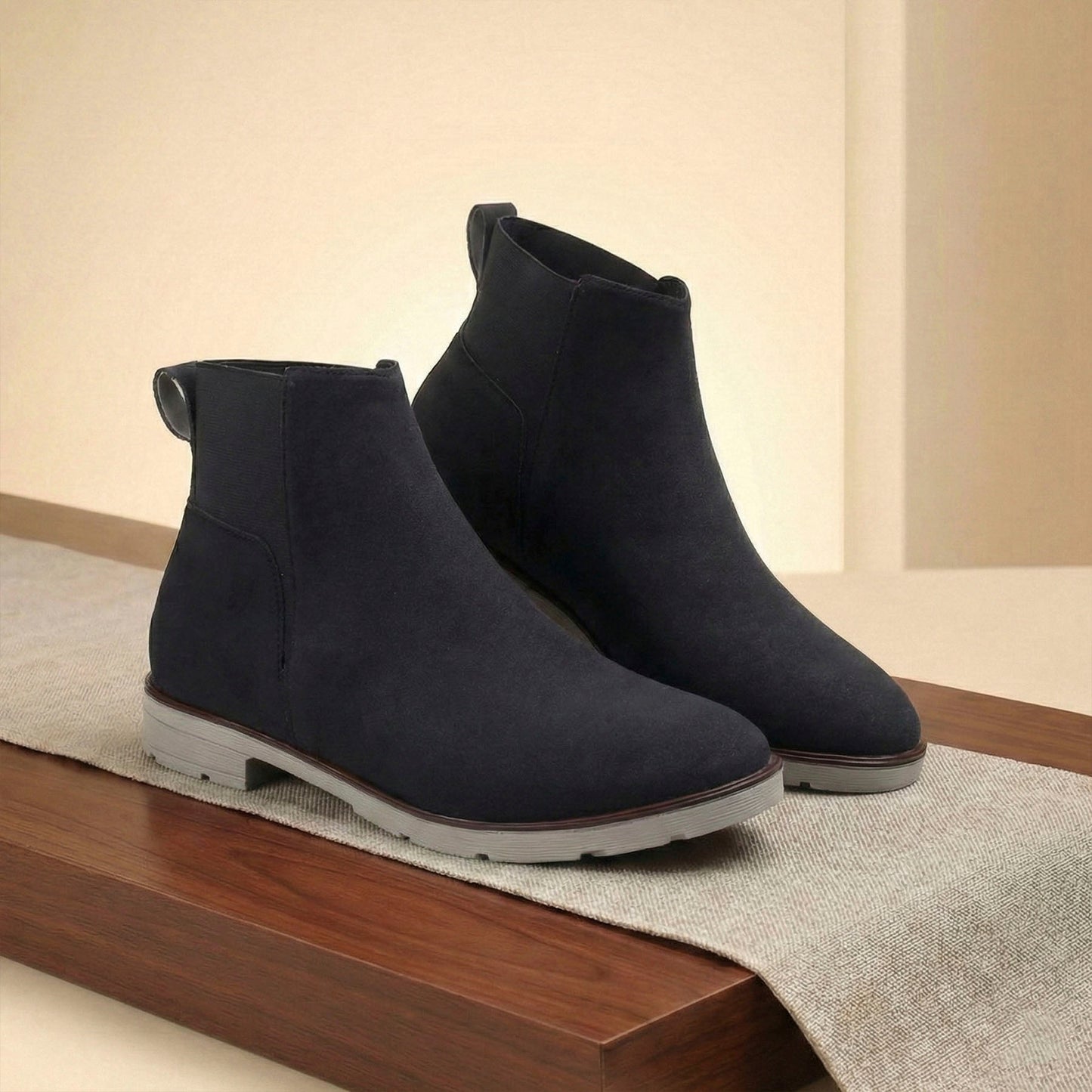 Men’s Premium Boots Comfortable Pull-On Chelsea Style