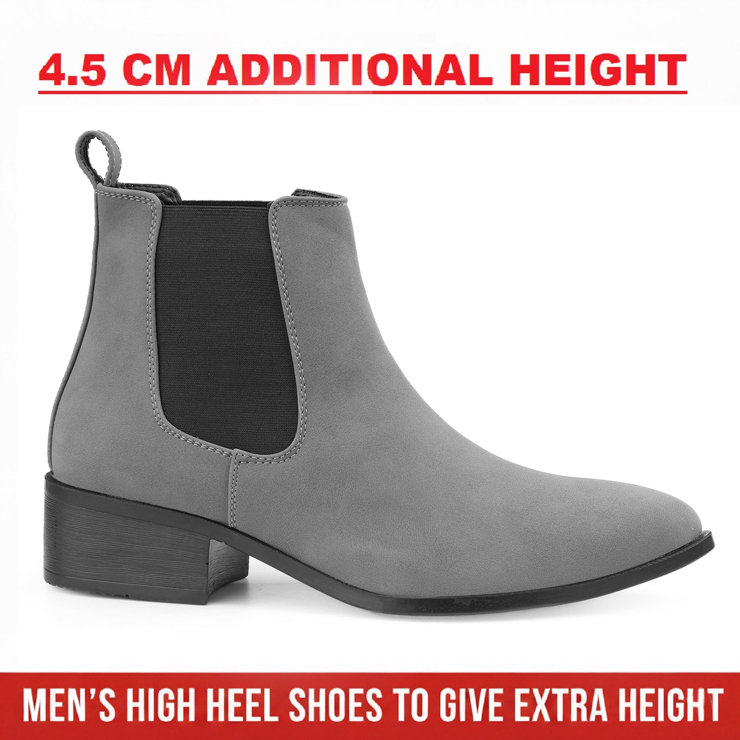 Bxxy Premium 4.5cm Lift Boots for Men – Smart Lift, Sleek Design