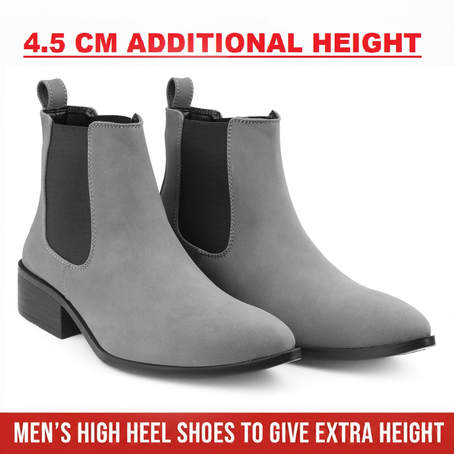 Bxxy 4.5cm Height-Boost Men’s Chealsea Boots