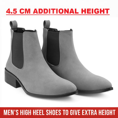Bxxy 4.5cm Height-Boost Men’s Chealsea Boots