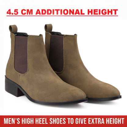 Bxxy 4.5cm Height-Boost Men’s Chealsea Boots