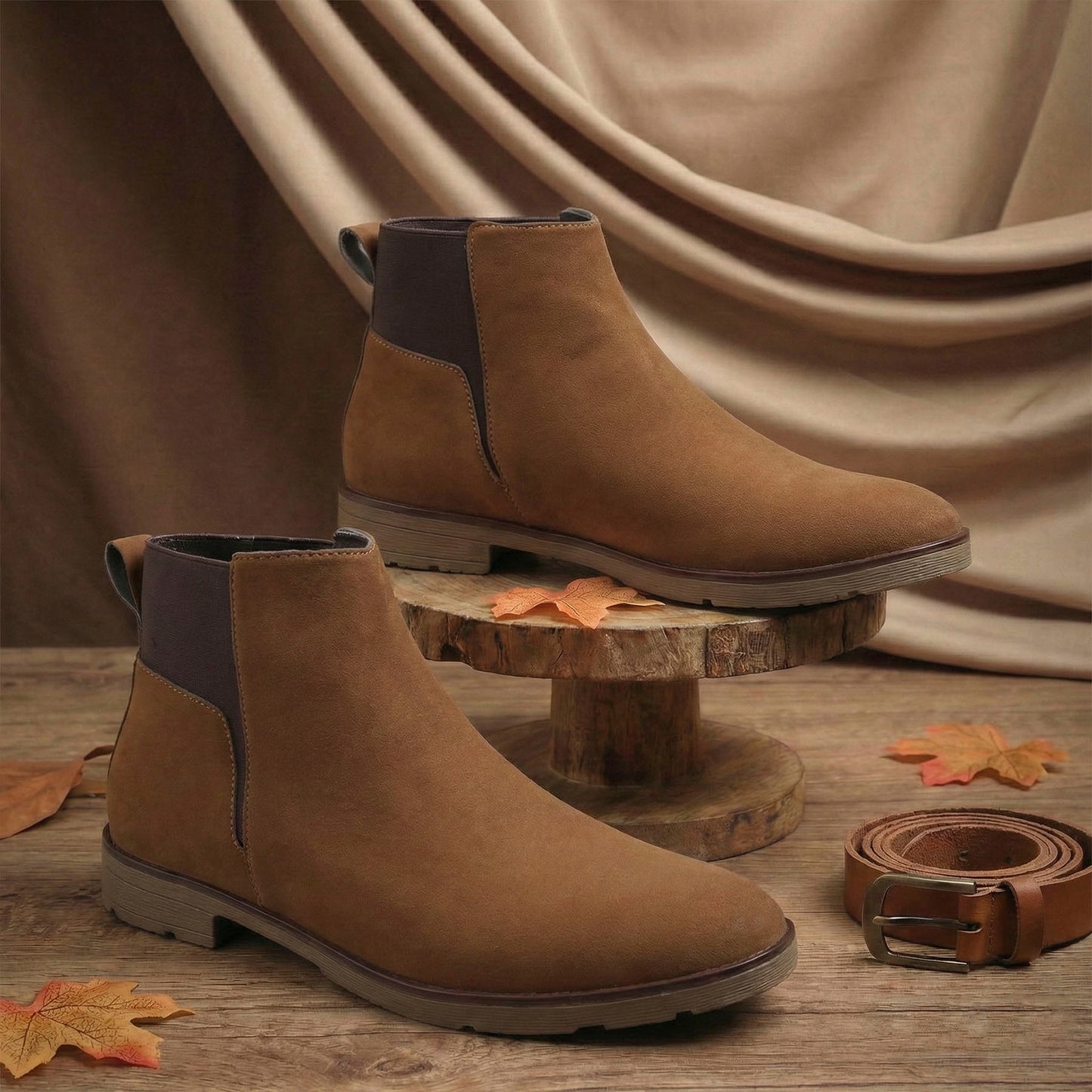 Men’s Iconic Chelsea Boots with Comfort Sole