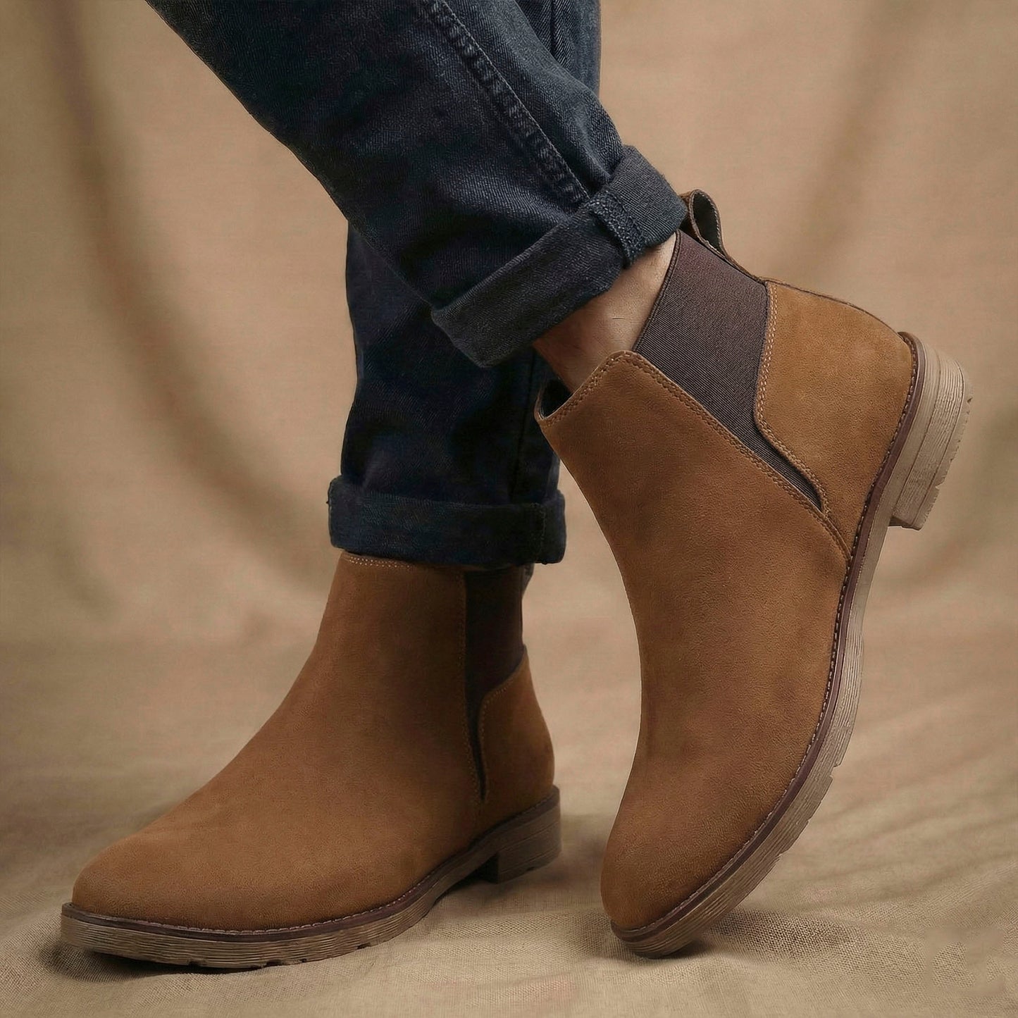 Men’s Iconic Chelsea Boots with Comfort Sole